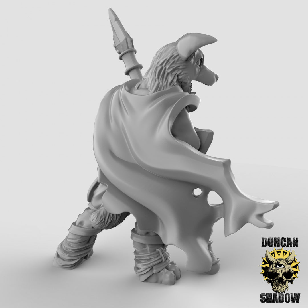 Corgi-Kämpfer mit Speeren | Duncan Shadow | Kompatibel mit Dungeons &amp; Dragons und Pathfinder