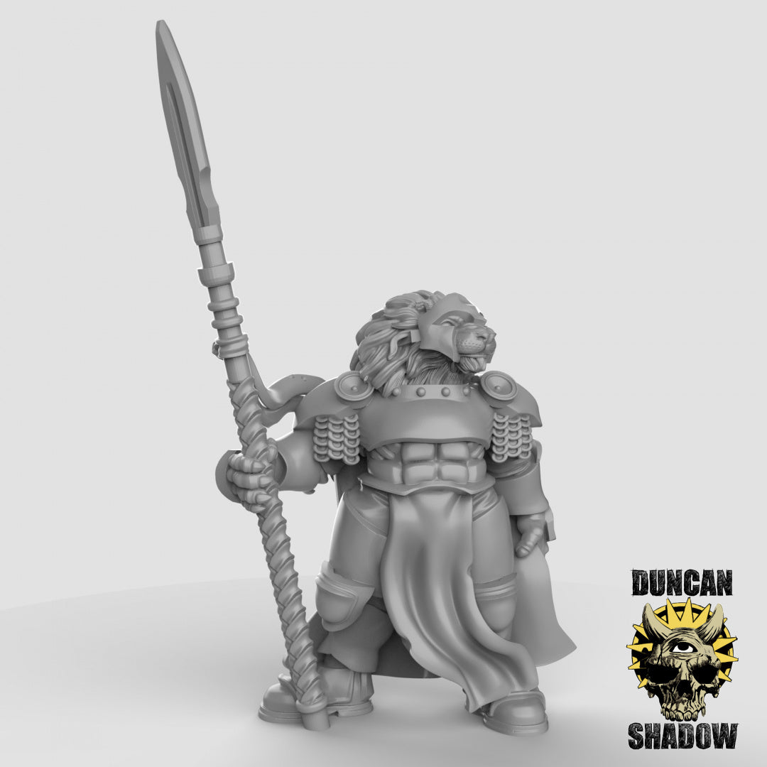 Cat Folk Lion Folk Knights | Duncan Shadow | Compatible with Dungeons & Dragons and Pathfinder