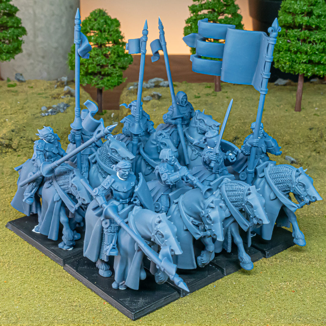 Young Knights of Gallia (x8) - Knights of Gallia | Highlands Miniatures