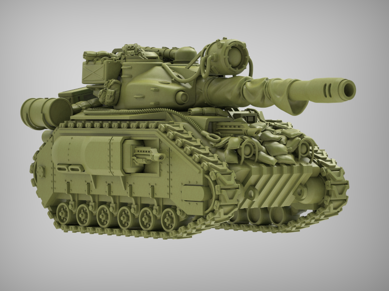 Nombre del espacio: Caiman Mk. Yo combate el tanque | Señores supremos reptilianos | 32mm
