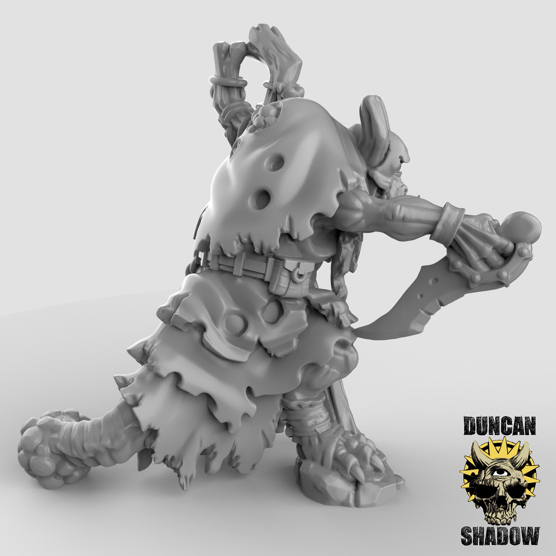 Cyclops Troll Shaman | Duncan Shadow | Compatible with Dungeons & Dragons and Pathfinder