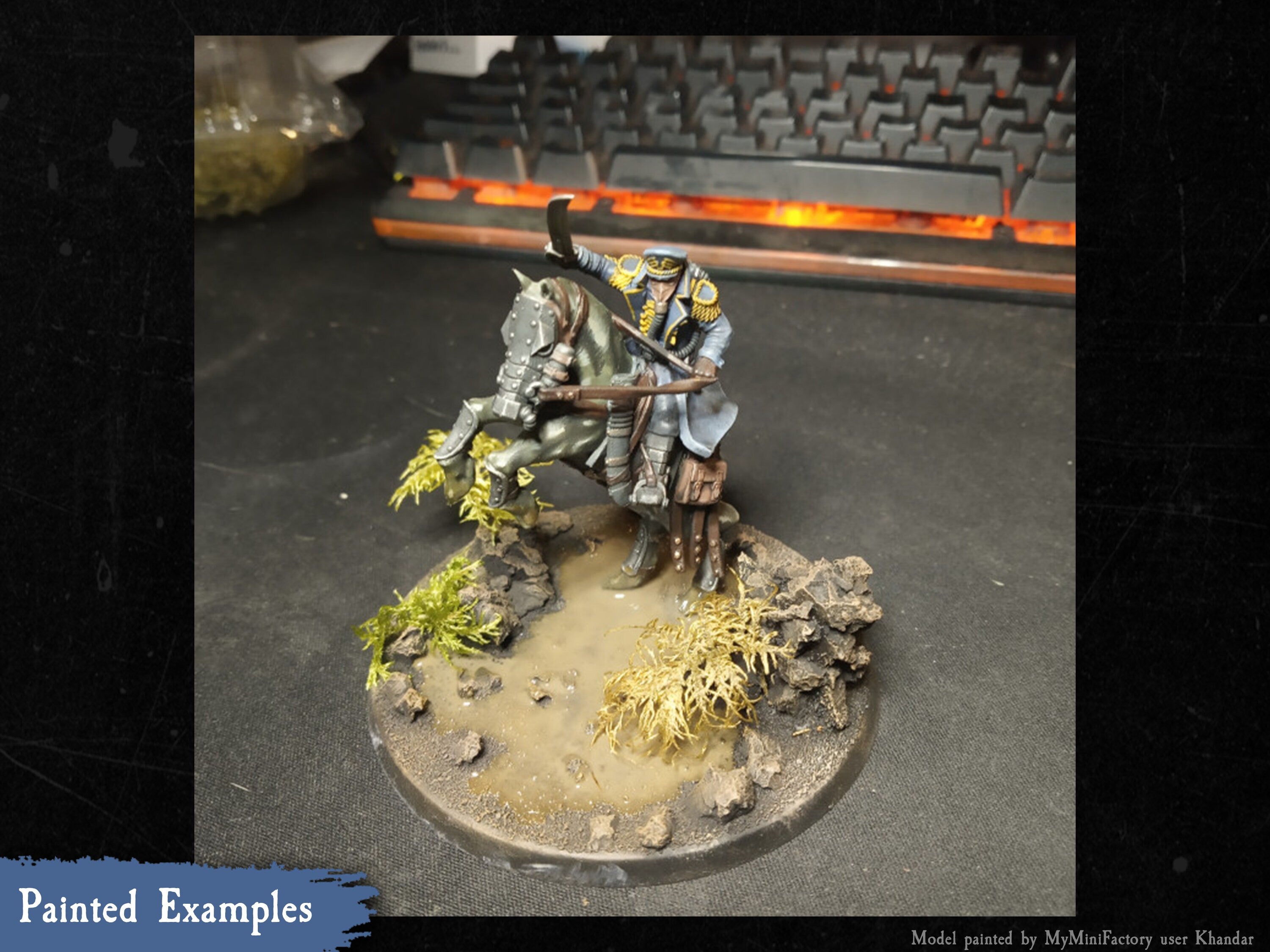 Death Division: Mounted Imperial Commissar | Krieg | Trench Korps | Steel Legion | Redmakers