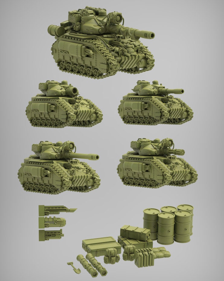 Nombre del espacio: Caiman Mk. Yo combate el tanque | Señores supremos reptilianos | 32mm
