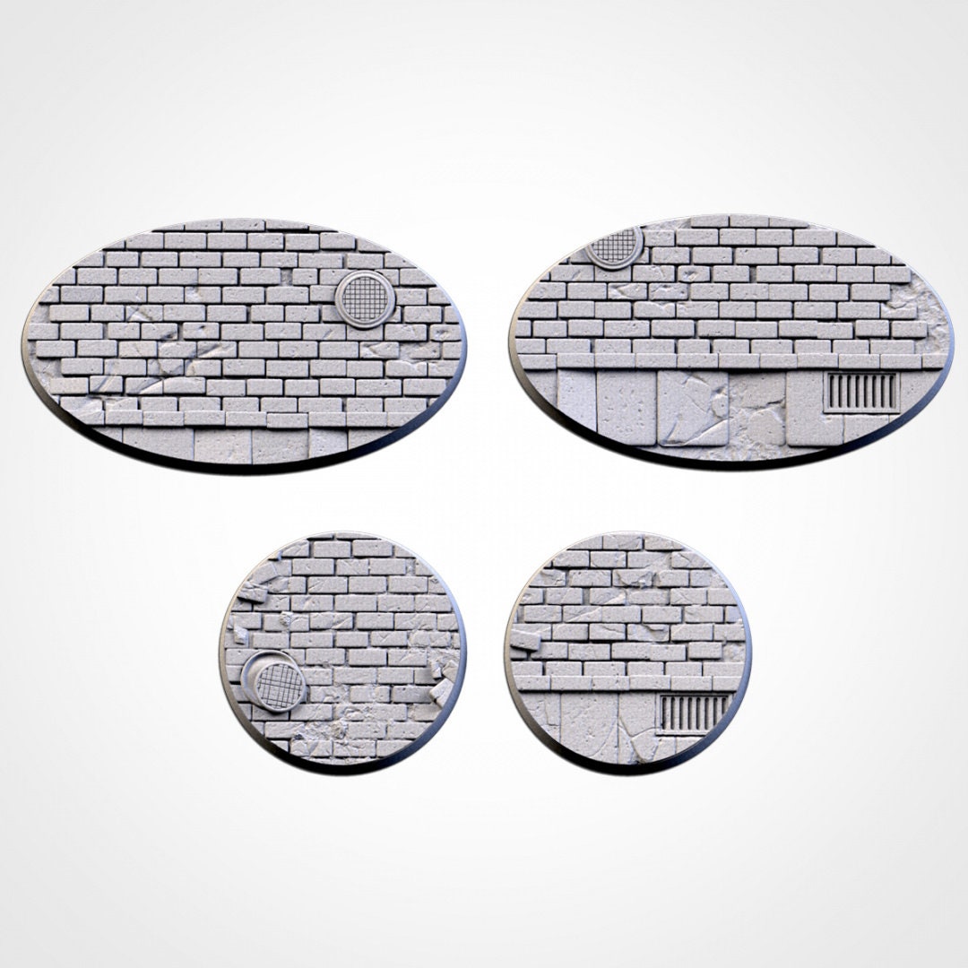 World War 2 Bases | 25mm | 32mm | 40mm | Txarli Factory | Magnetizable Scenic Textured Round