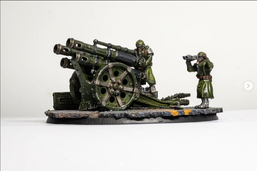 Death Division: Quattro Siege Mortar | Krieg | Trench Korps | Steel Legion | Redmakers