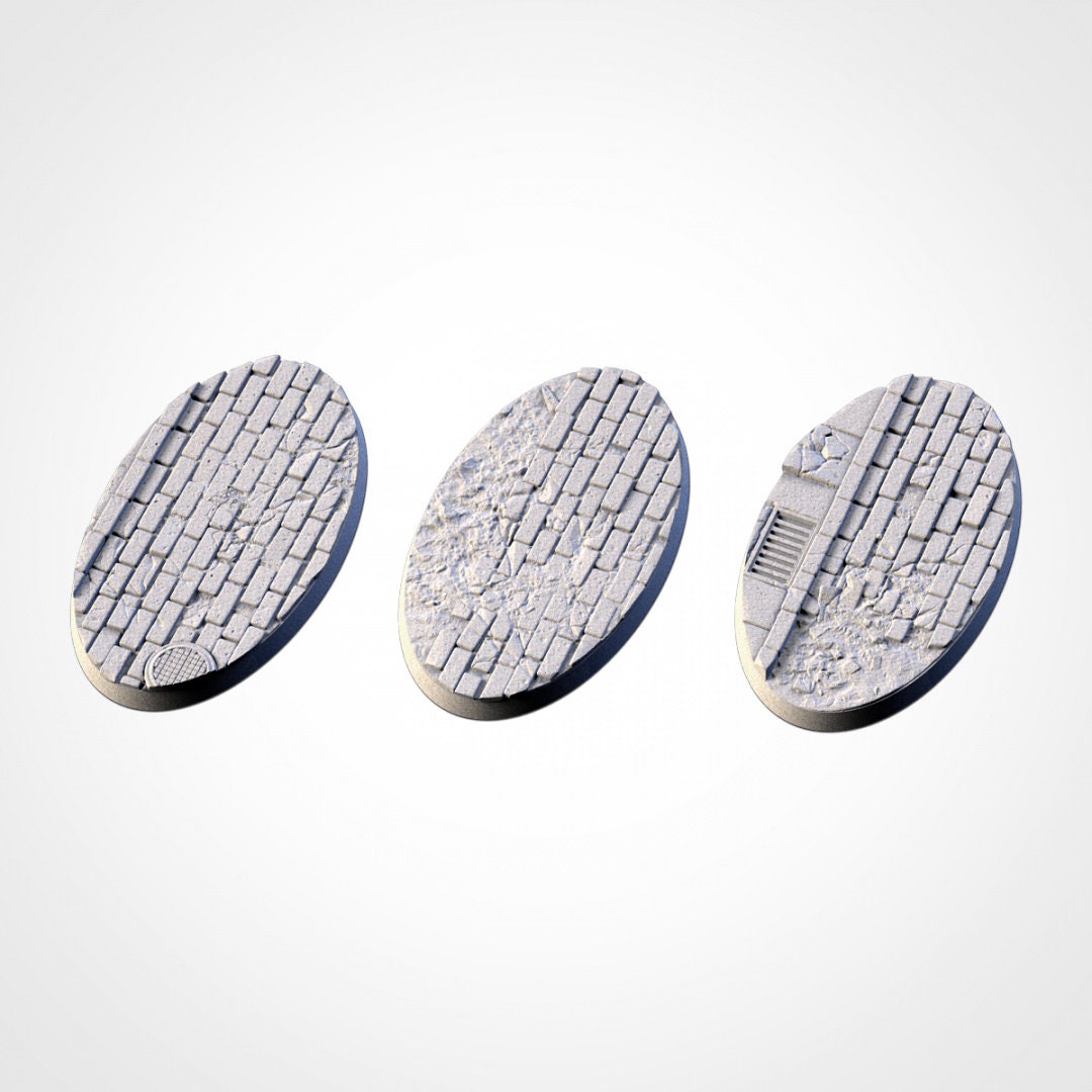 World War 2 Bases | 25mm | 32mm | 40mm | Txarli Factory | Magnetizable Scenic Textured Round