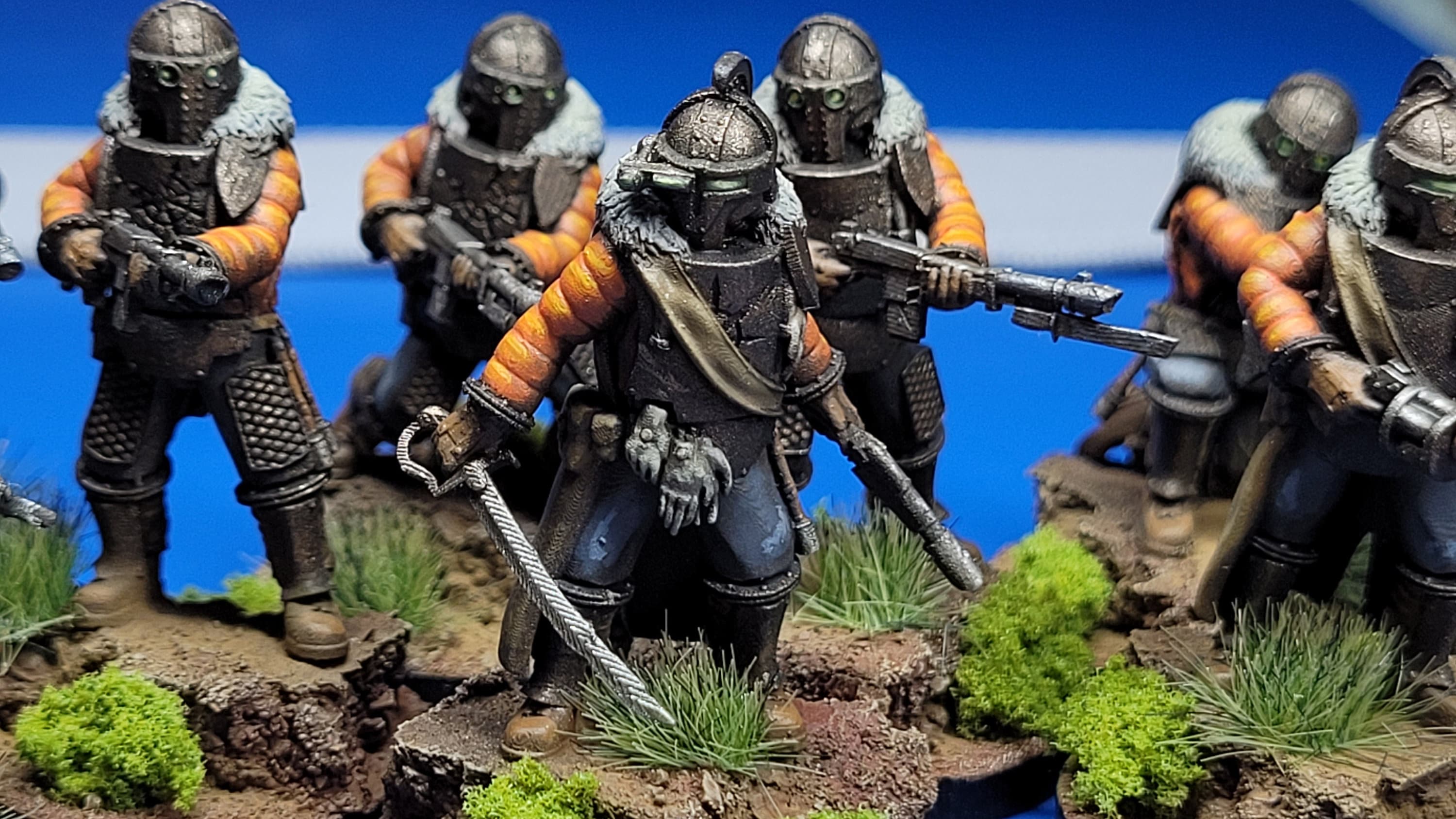 Lunar Auxilia Laseris - That sold Evil One 32mm wargame miniature