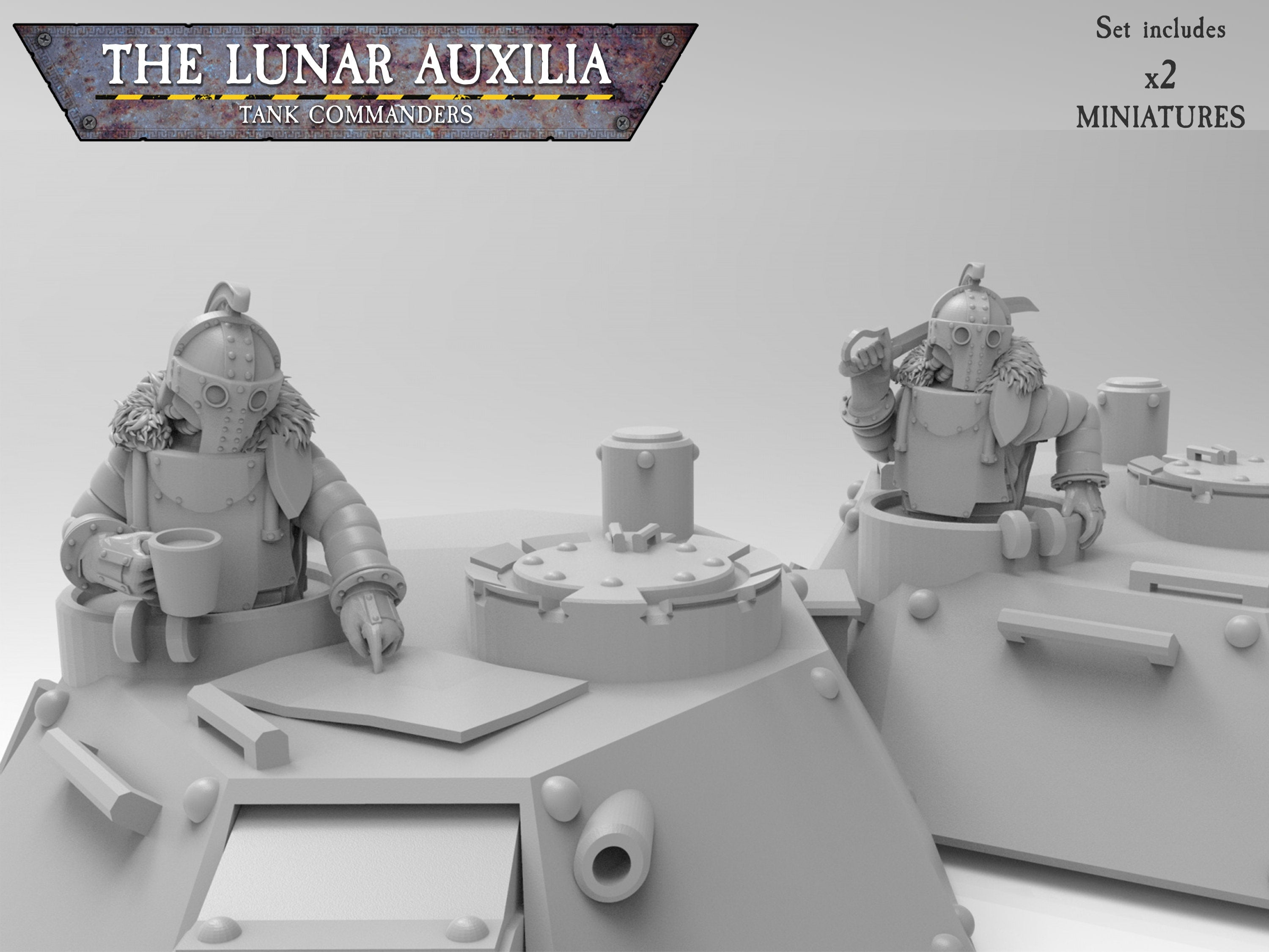 Auxiliares lunares: comandantes de tanques