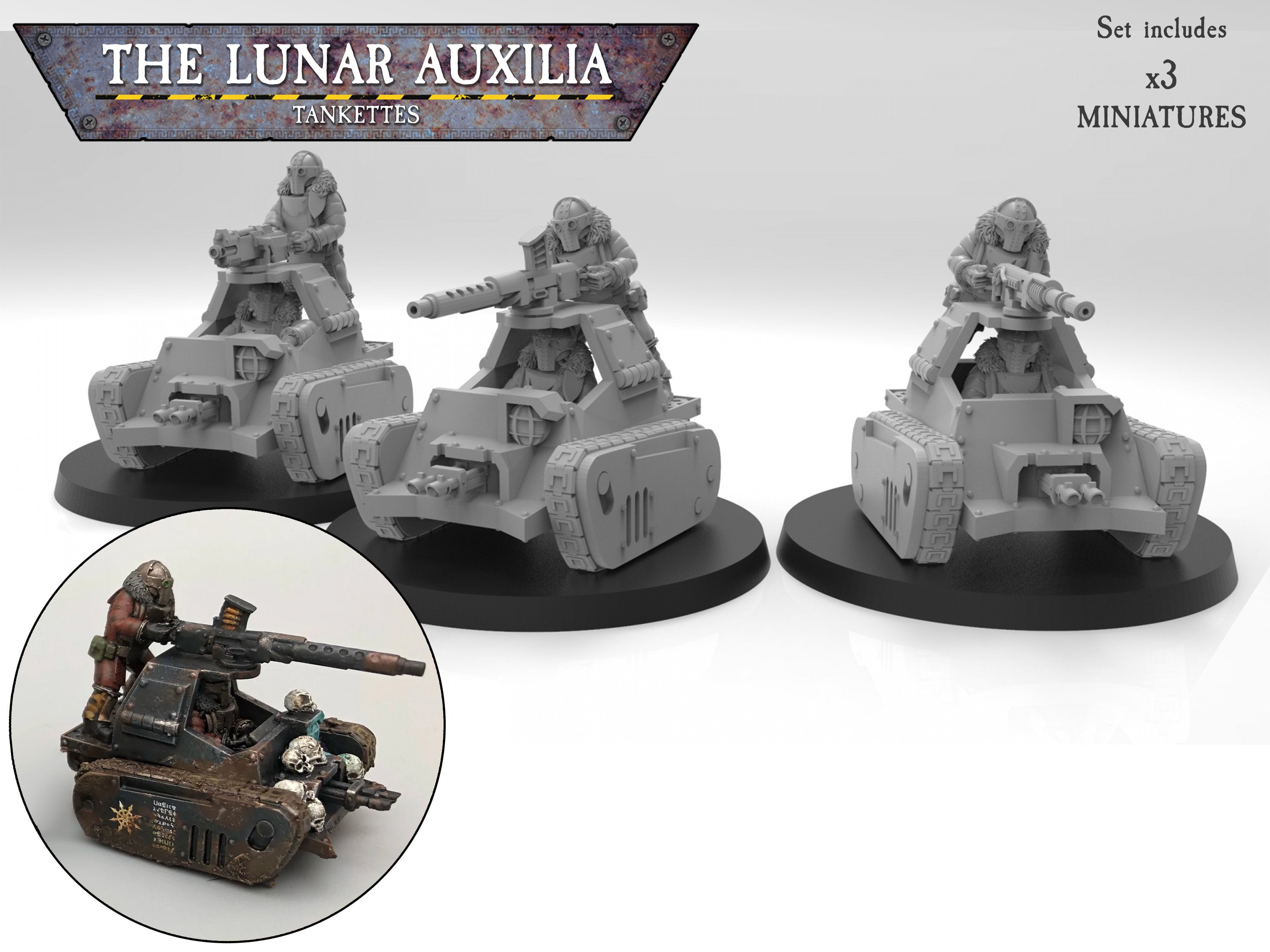 Lunar Auxilia: Tankettes