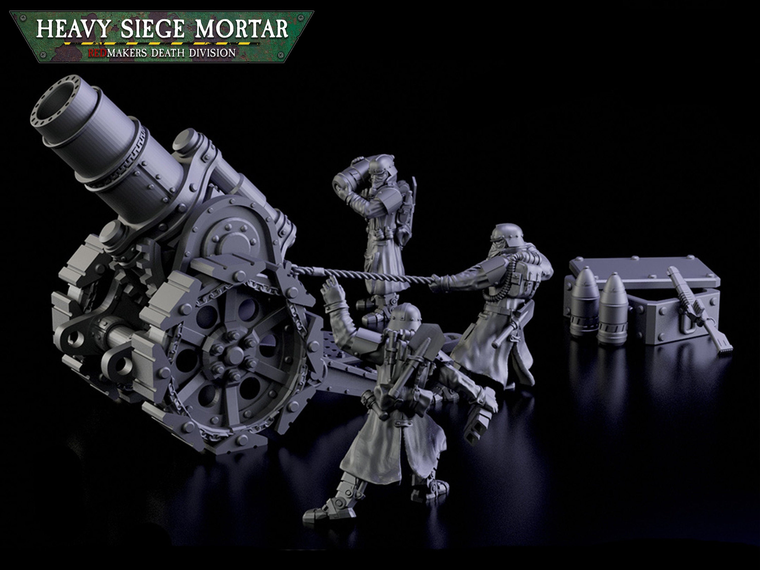 Death Division: Heavy Siege Mortar | Krieg | Trench Korps