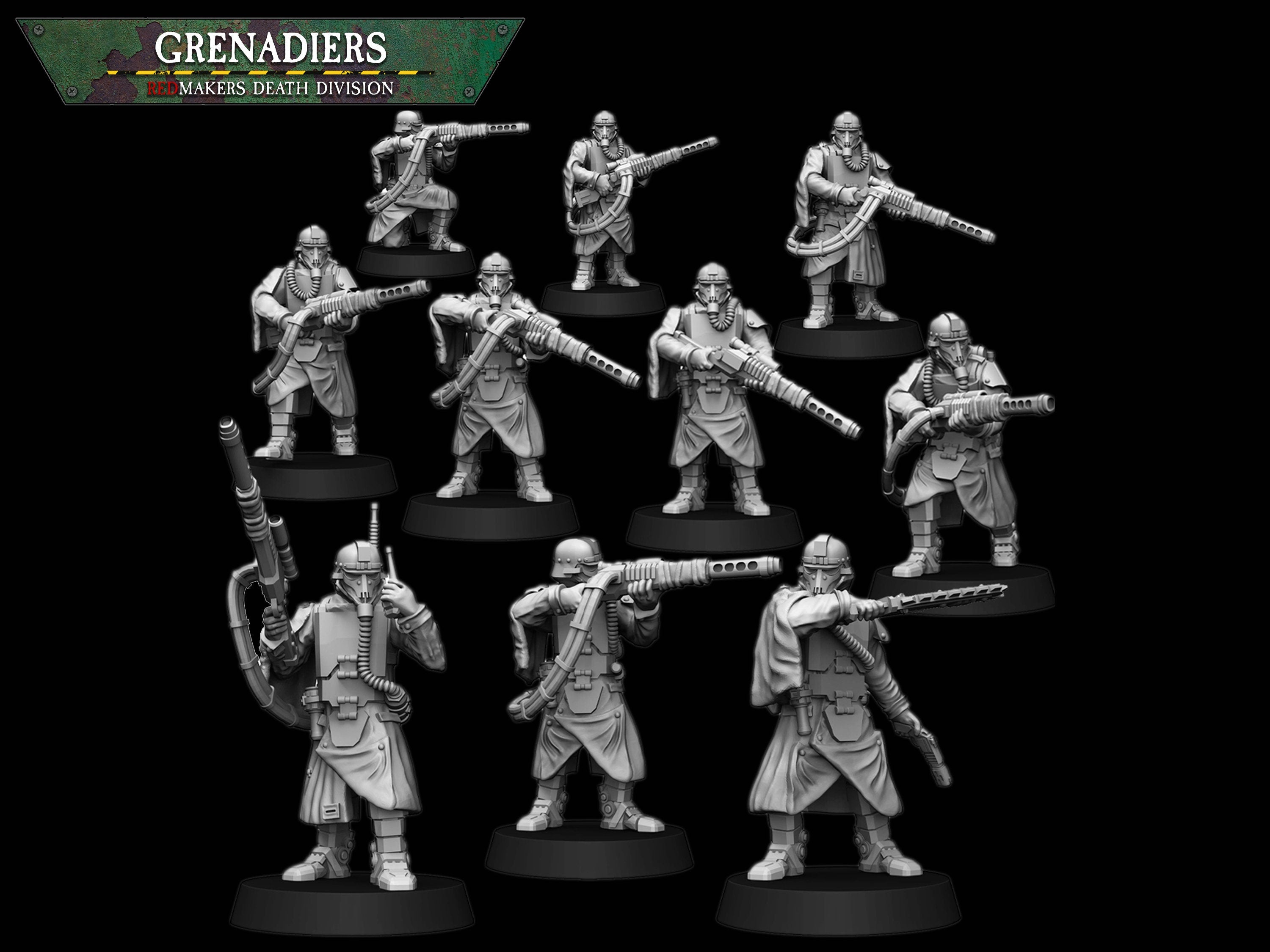 Death Division: Grenadier Squad | Krieg | Trench Korps | Steel Legion | Redmakers
