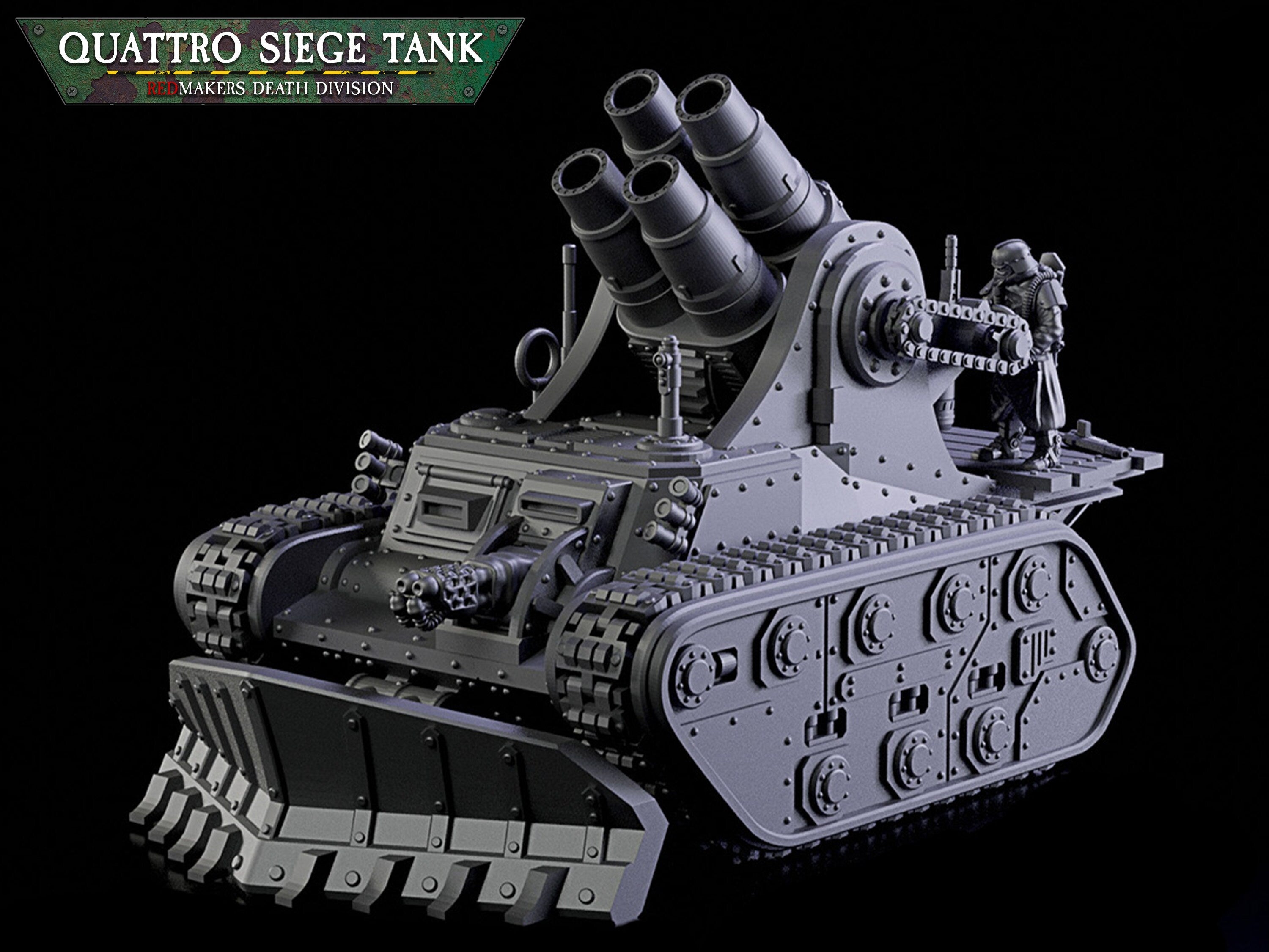Death Division: Quattro Siege Tank | Krieg | Trench Korps | Steel Legion | Redmakers