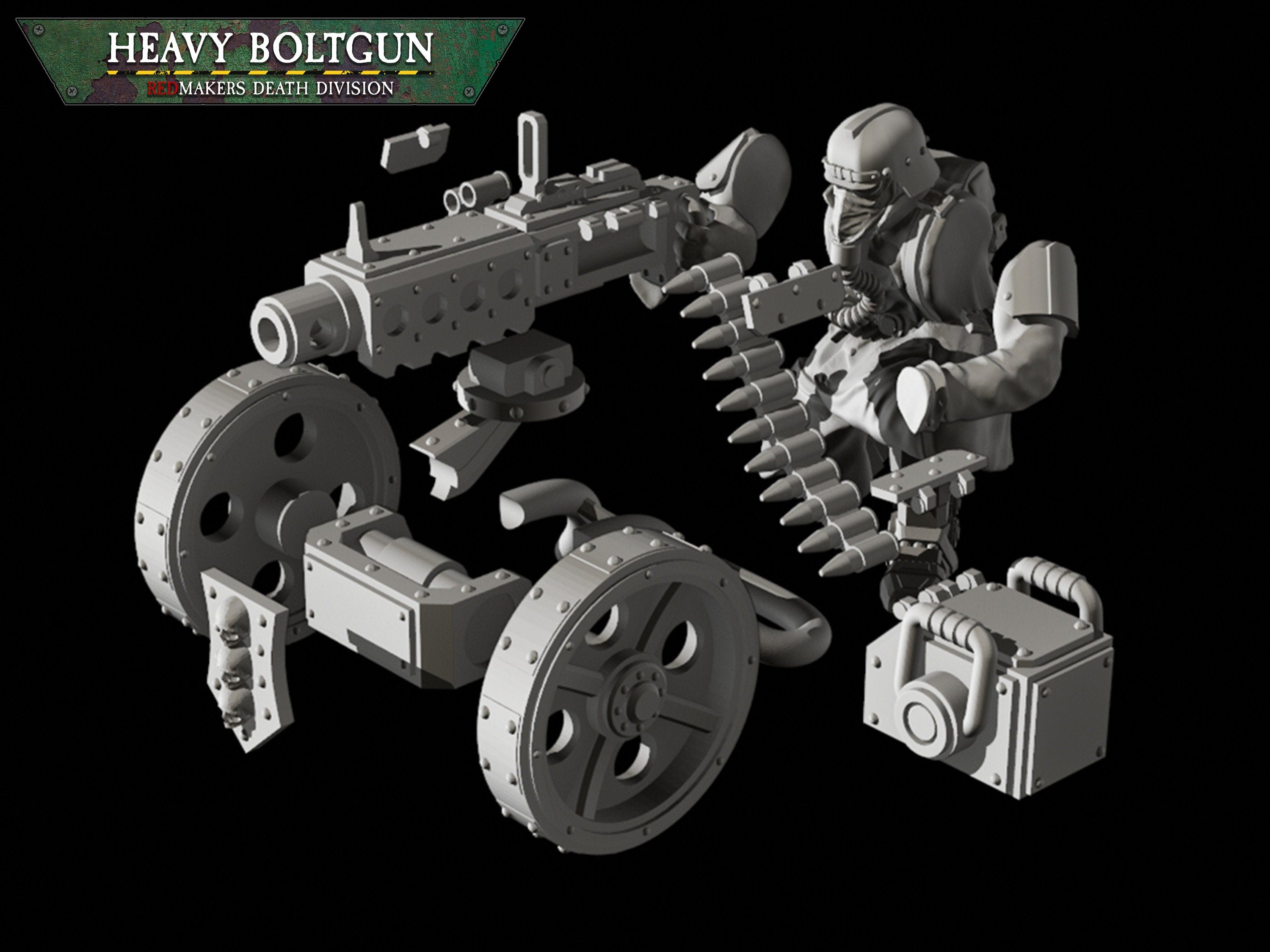 Death Division: Heavy Boltgun Team | Krieg | Trench Korps | Steel Legion | Redmakers
