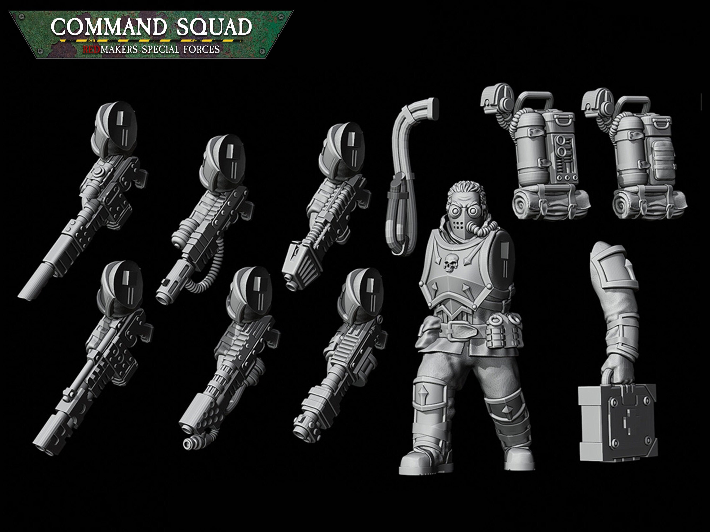 Special Forces: Command Squad  | Krieg | Trench Korps | Steel Legion | Redmakers