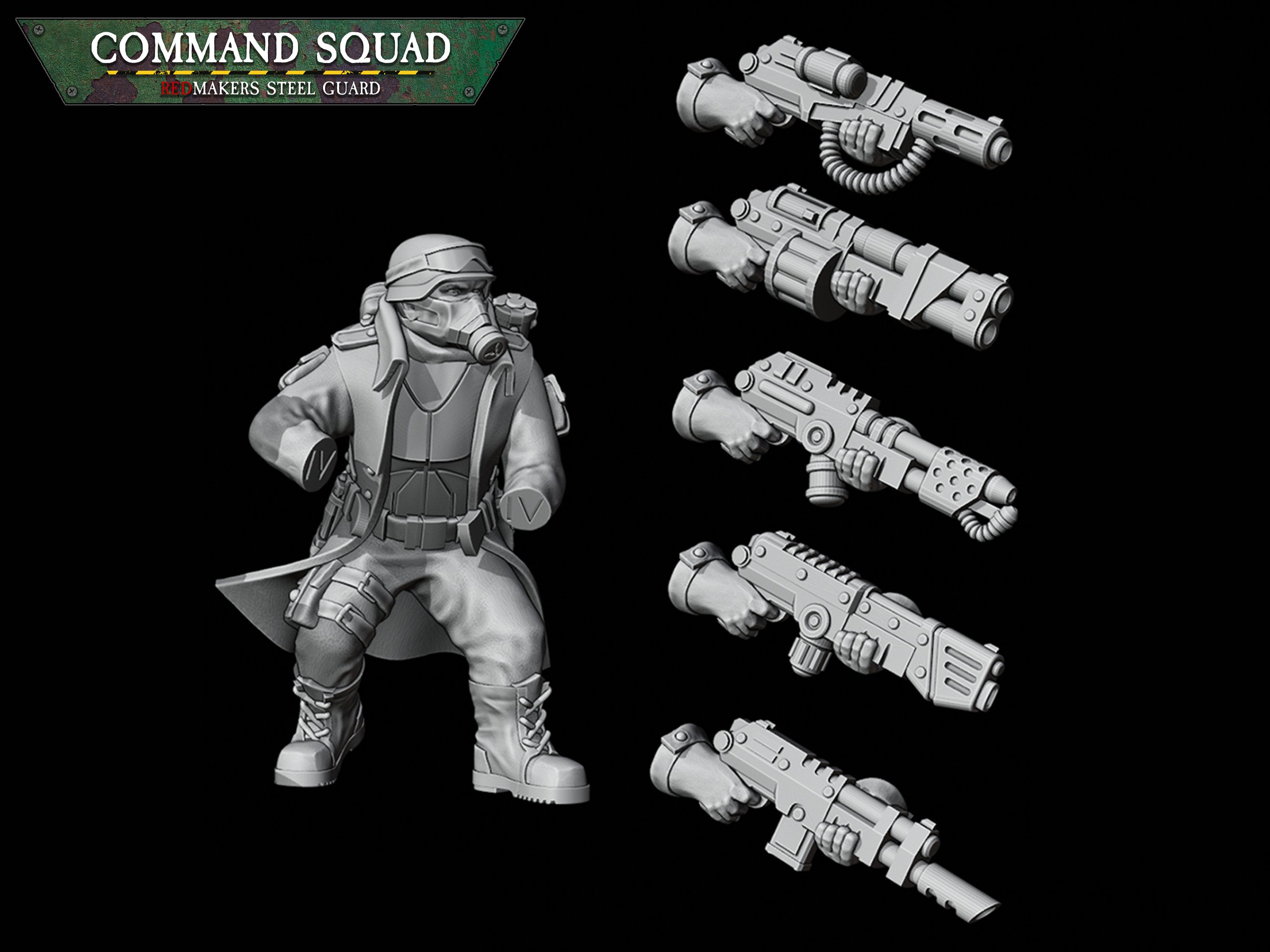 Steel Guard: Command Squad  | Krieg | Trench Korps | Steel Legion | Redmakers