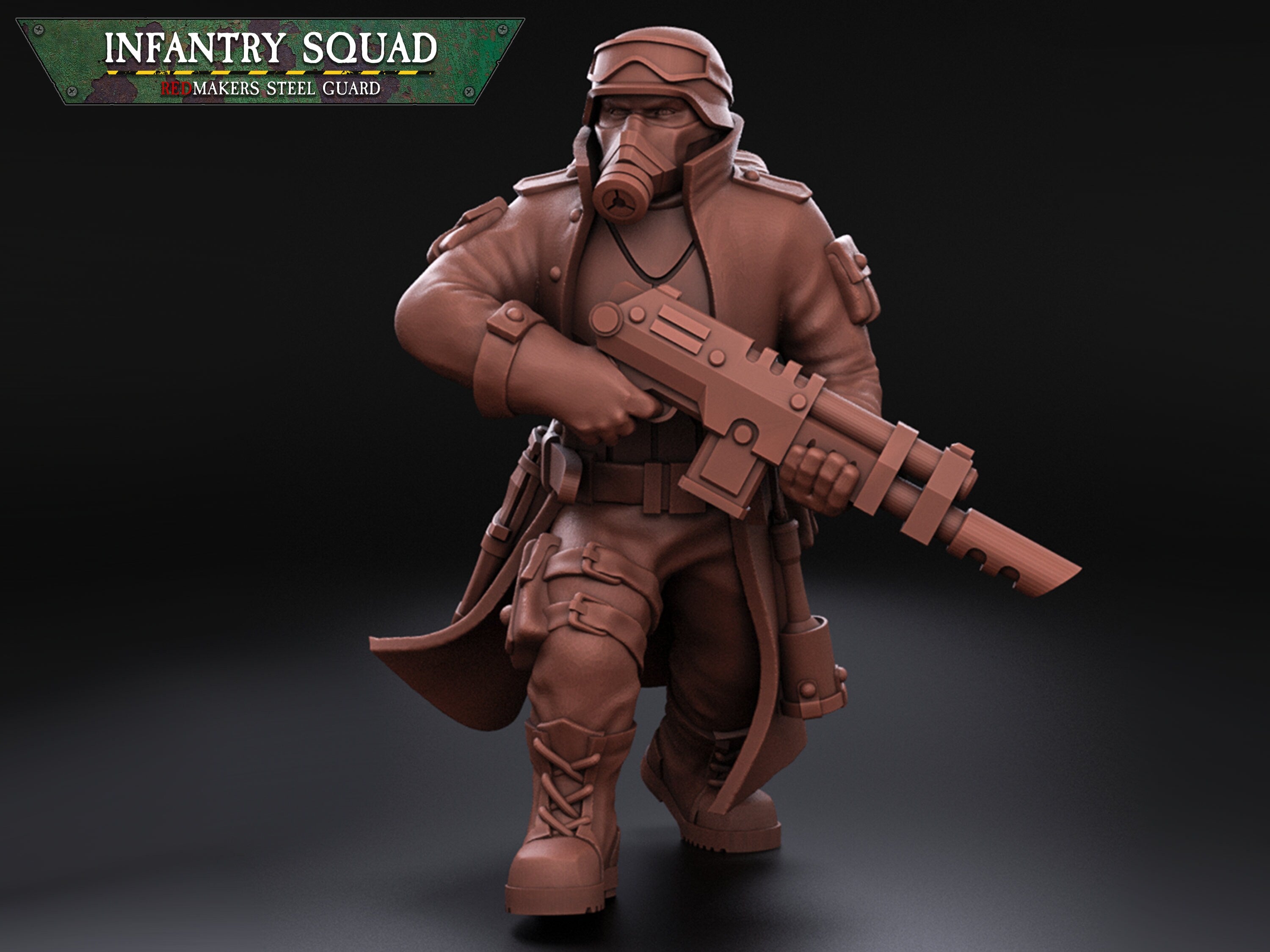 Steel Guard: Infantry Squad  | Krieg | Trench Korps | Steel Legion | Redmakers
