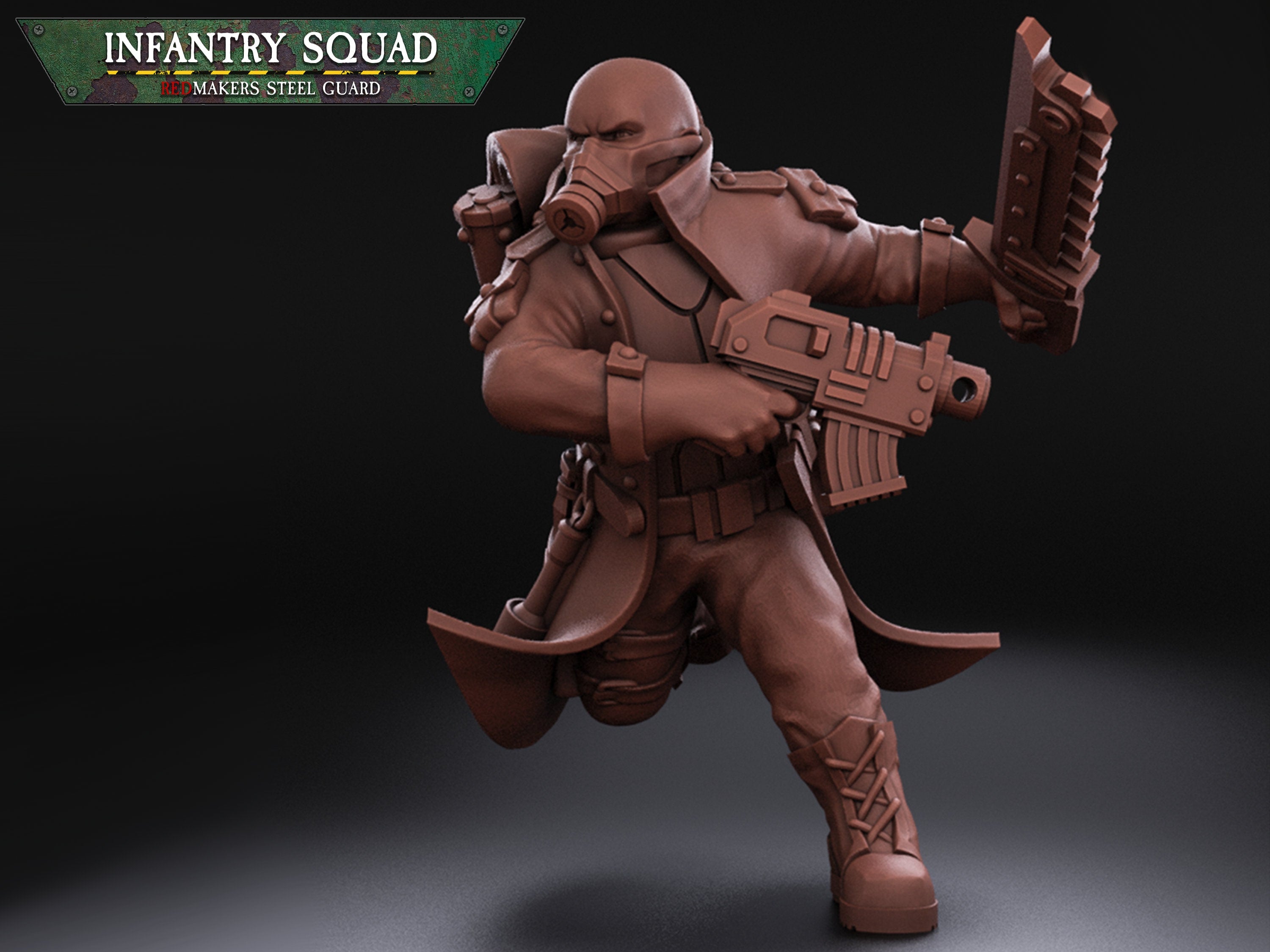 Steel Guard: Infantry Squad  | Krieg | Trench Korps | Steel Legion | Redmakers