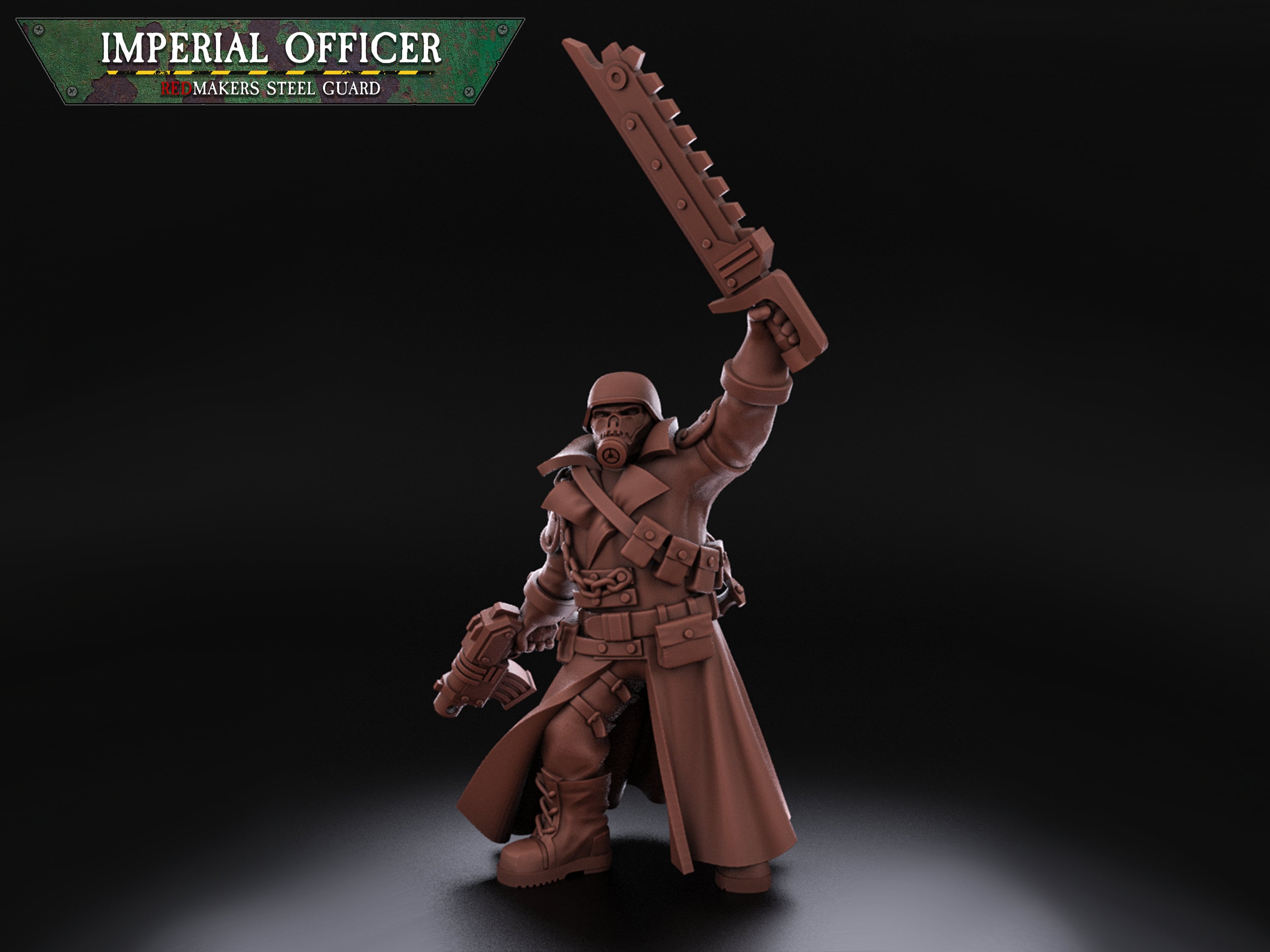 Steel Guard: Imperial Officer  | Krieg | Trench Korps | Steel Legion | Redmakers