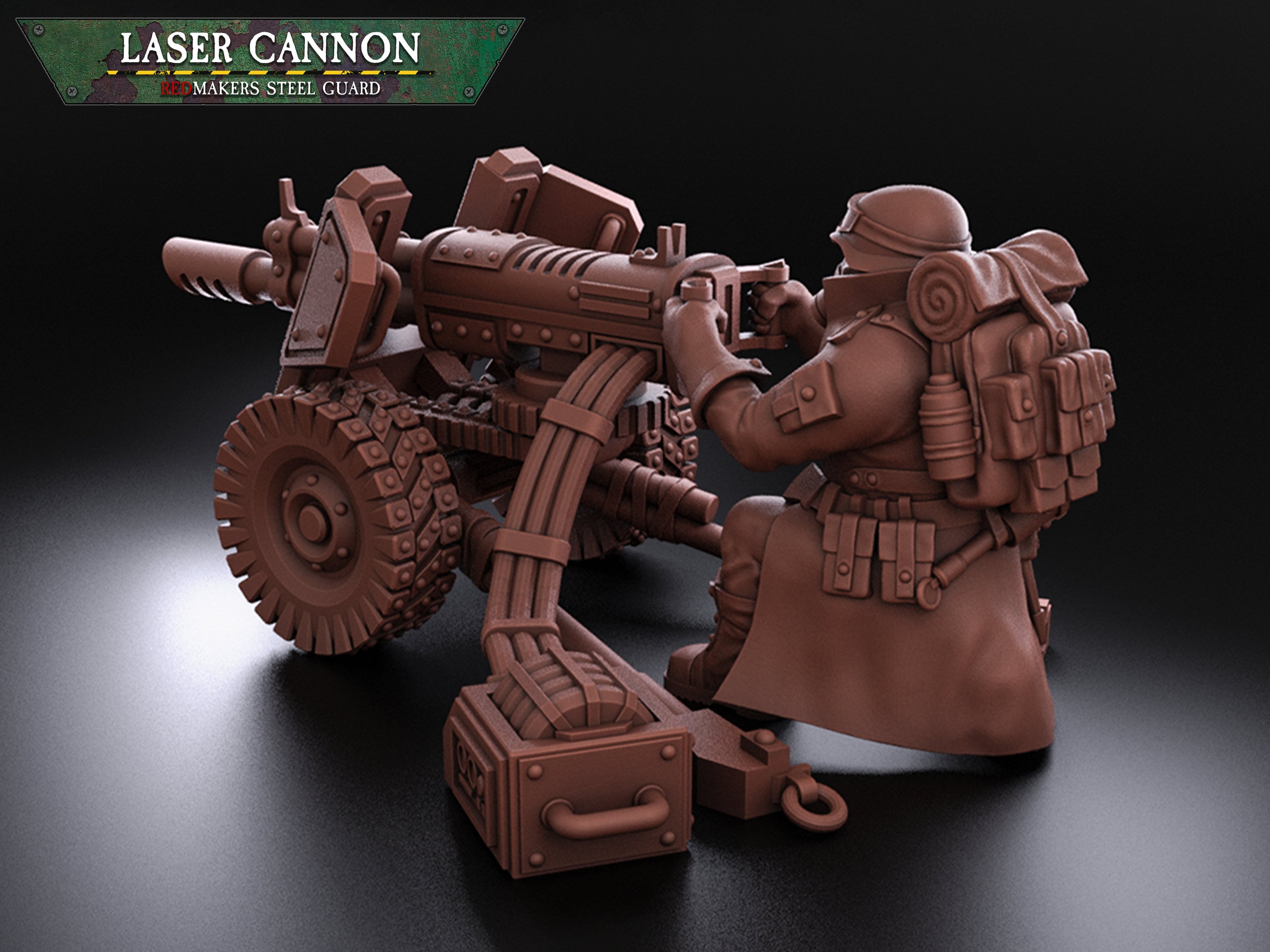 Steel Guard: Laser Cannon Team  | Krieg | Trench Korps | Steel Legion | Redmakers