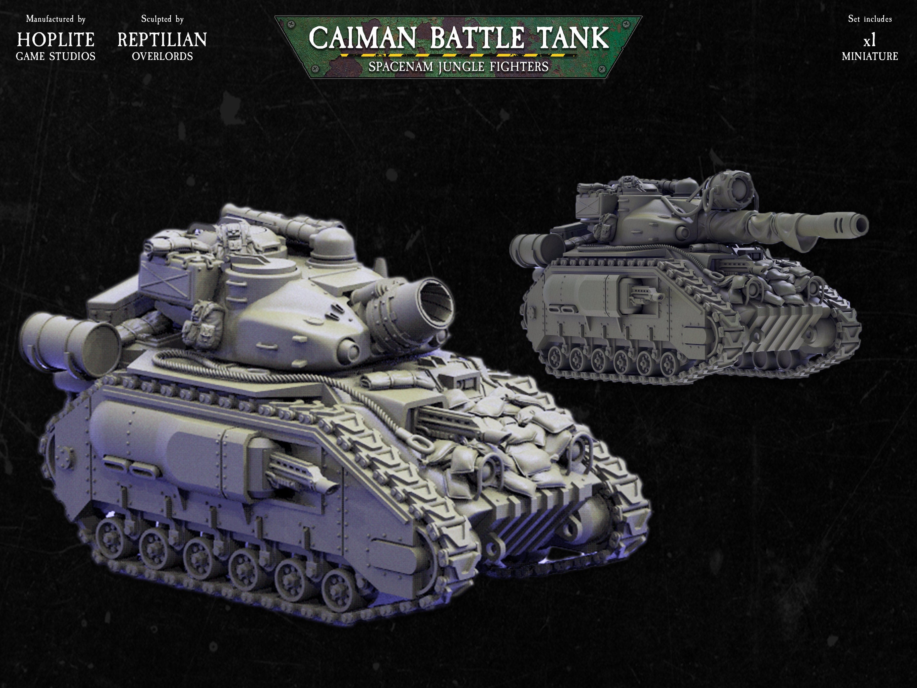 Spacenam: Caiman Mk. I Battle Tank