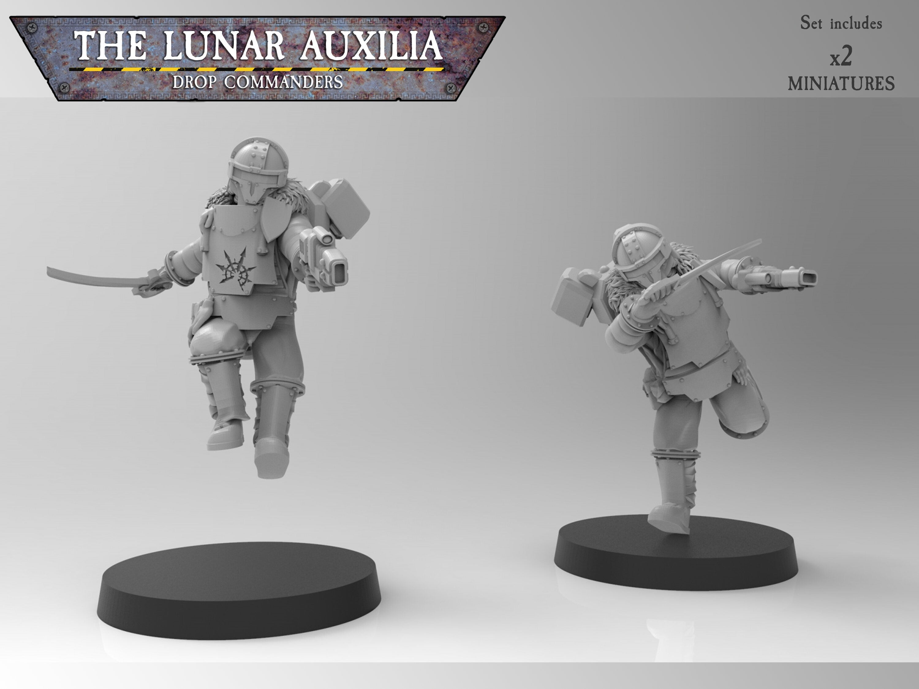 Lunar Auxilia: Drop Commanders