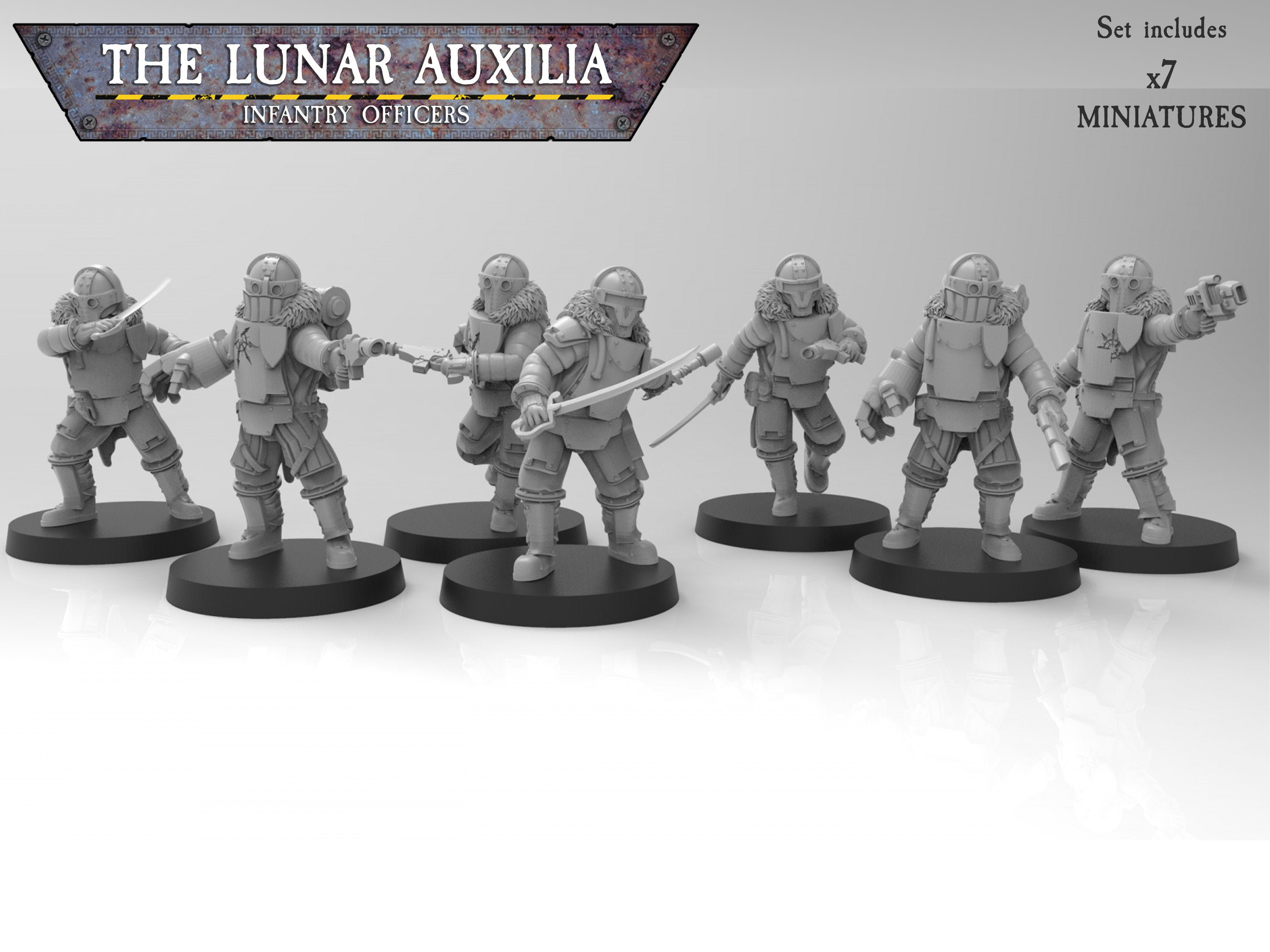 Lunar Auxilia: Infantry Officers