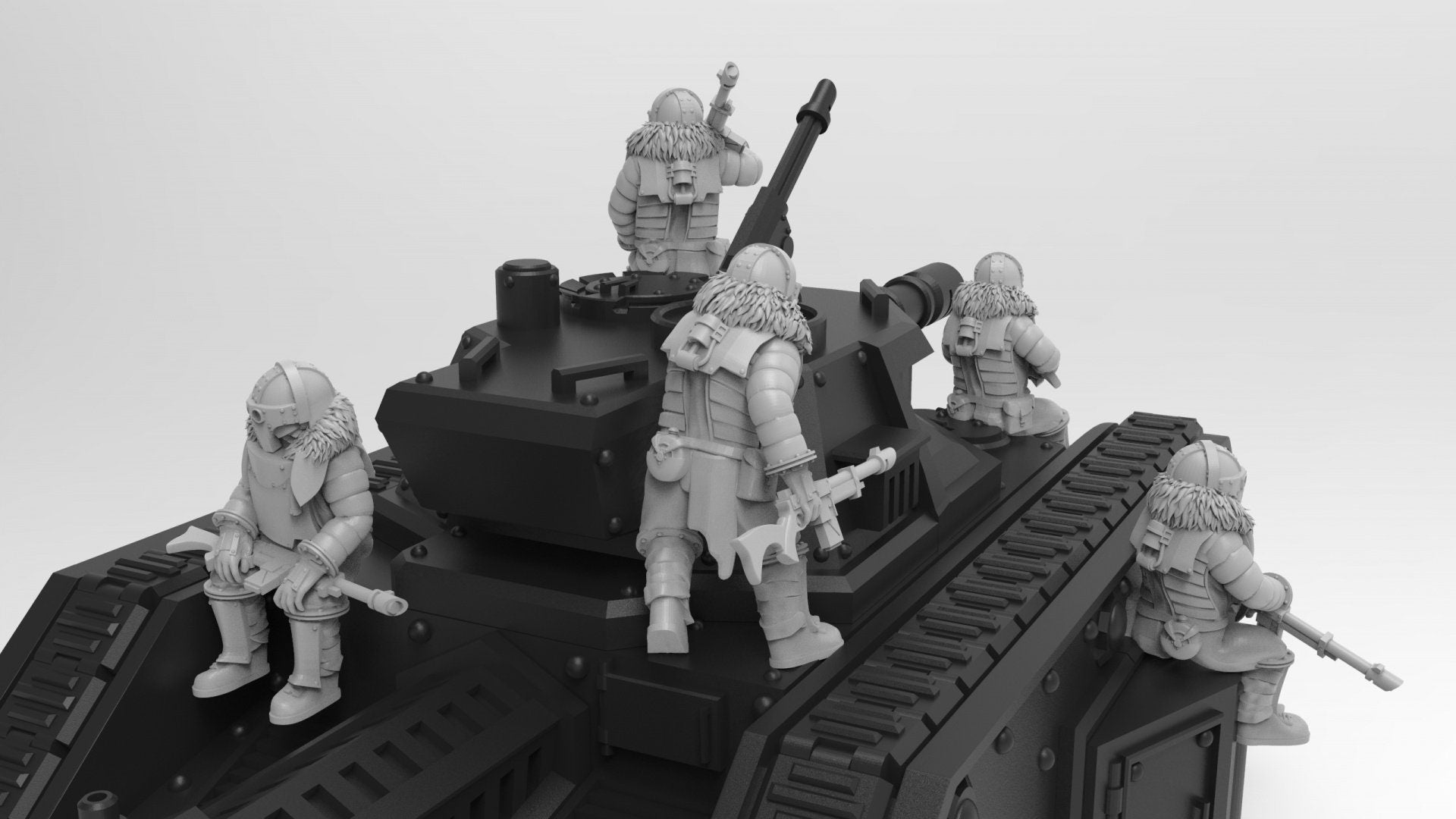 Lunar Auxilia: Tank Riders