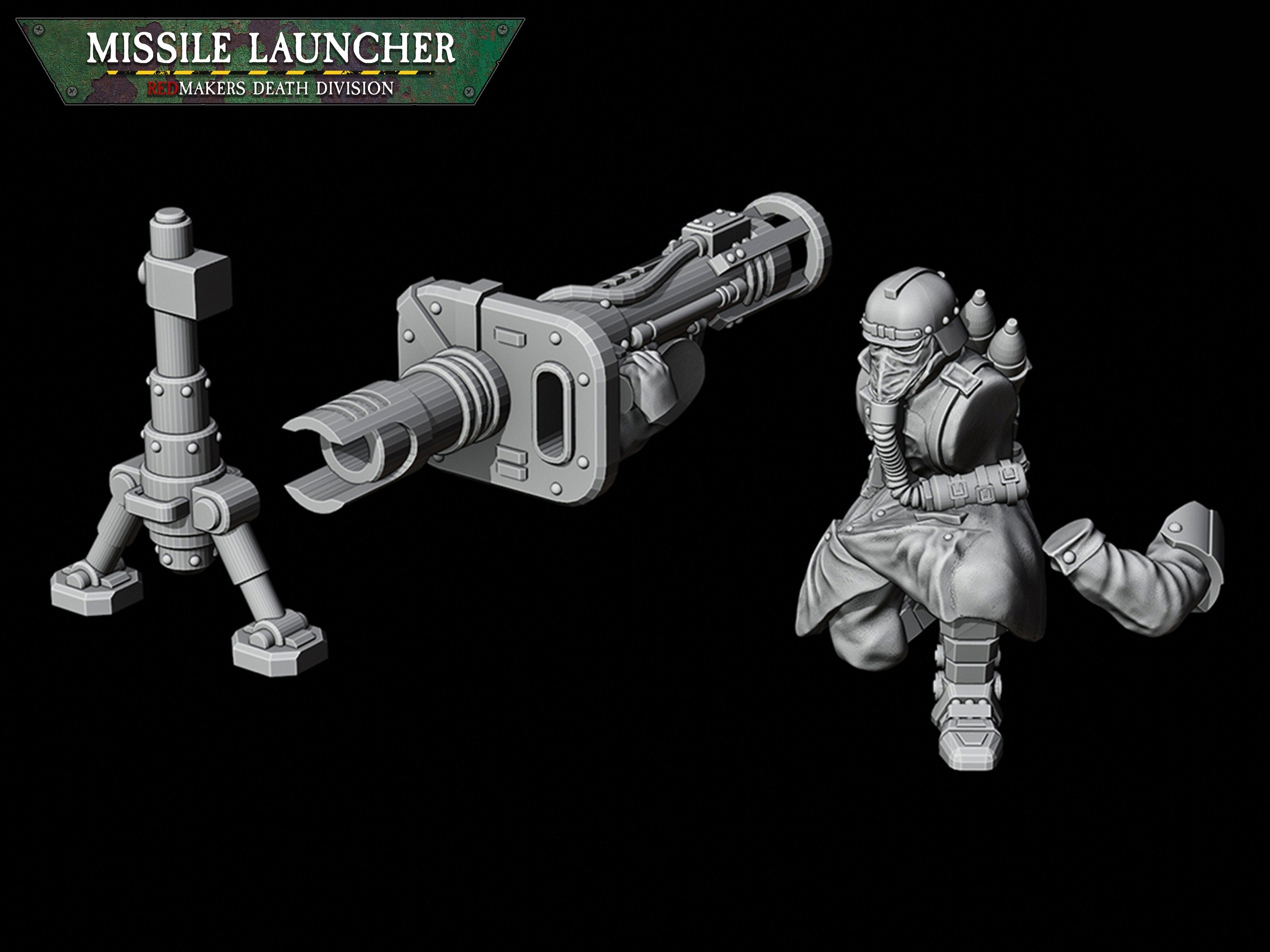 Death Division: Missile Launcher Team | Krieg | Trench Korps | Steel Legion | Redmakers