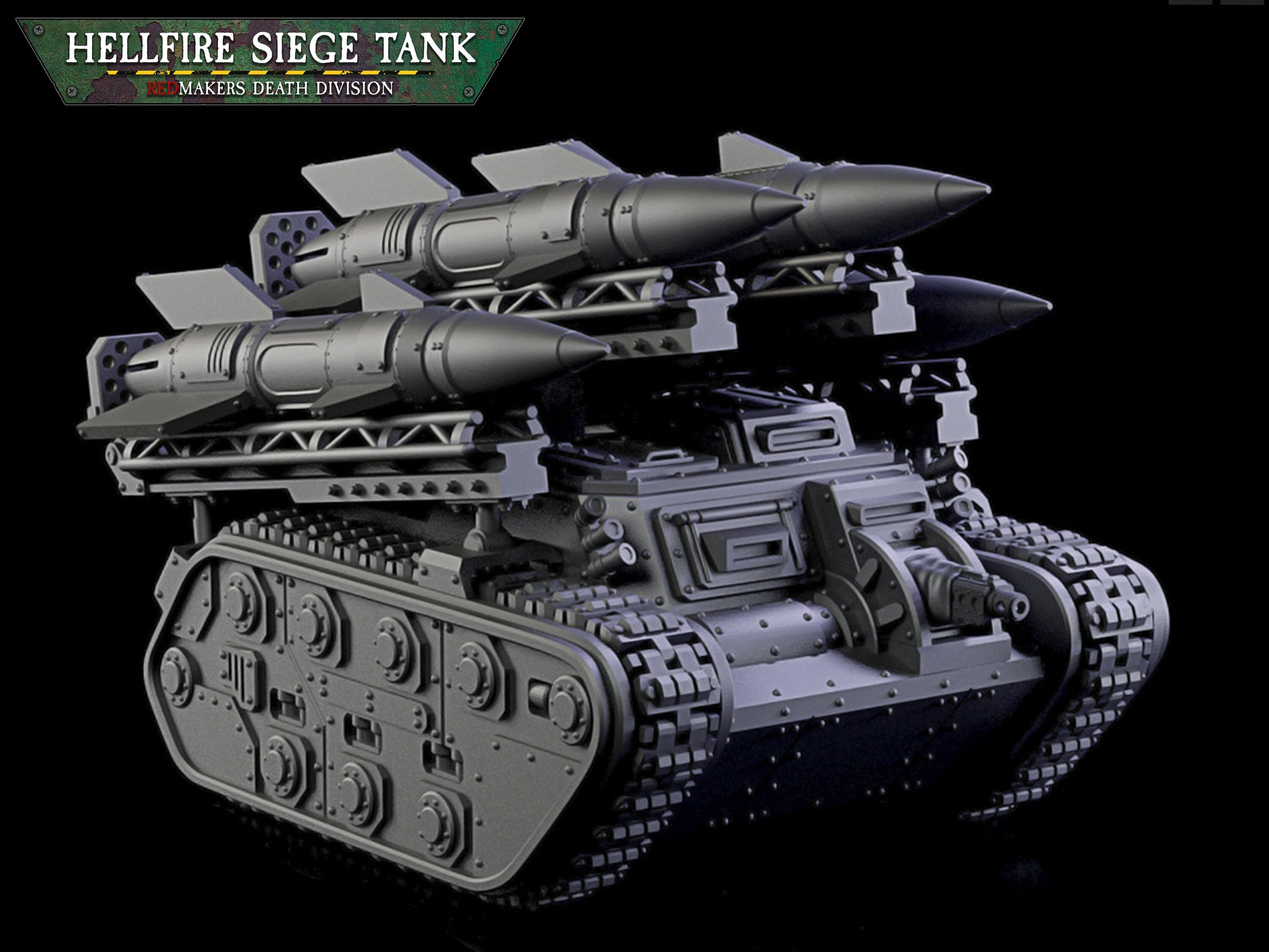 Death Division: Hellfire Siege Tank - Krieg - Redmakers