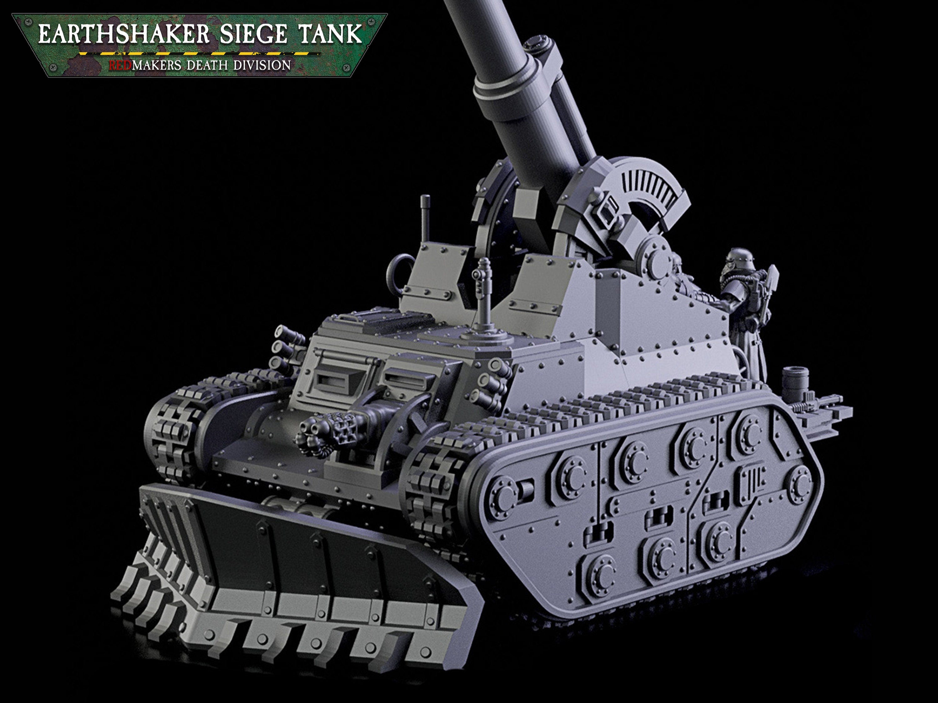 Death Division: Earthshaker Siege Tank | Krieg | Trench Korps | Steel Legion | Redmakers