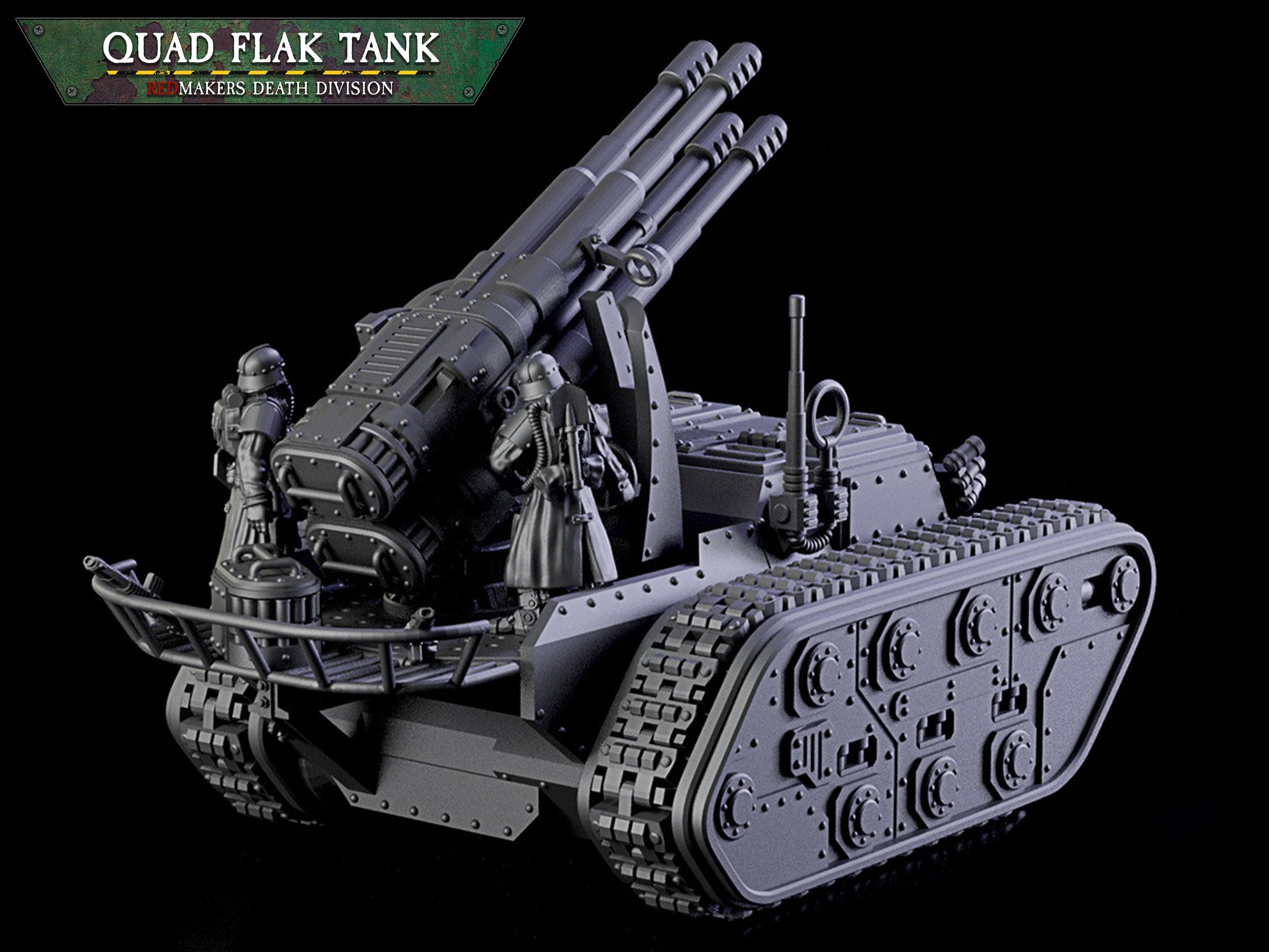 Death Division: Quad Flak Tank | Krieg | Trench Korps | Steel Legion | Redmakers