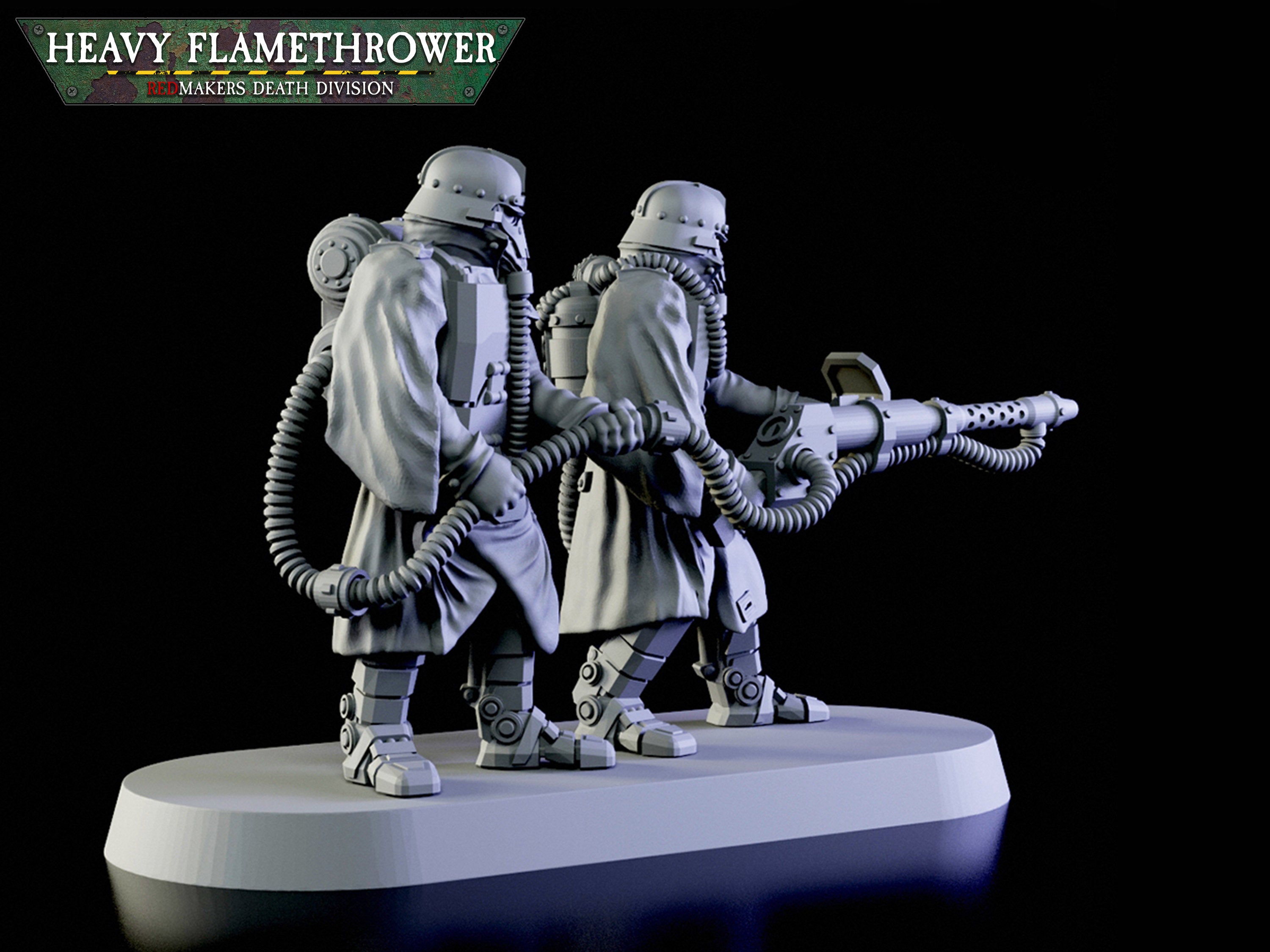 Death Division: Heavy Flamethrower Team | Krieg | Trench Korps | Steel Legion | Redmakers