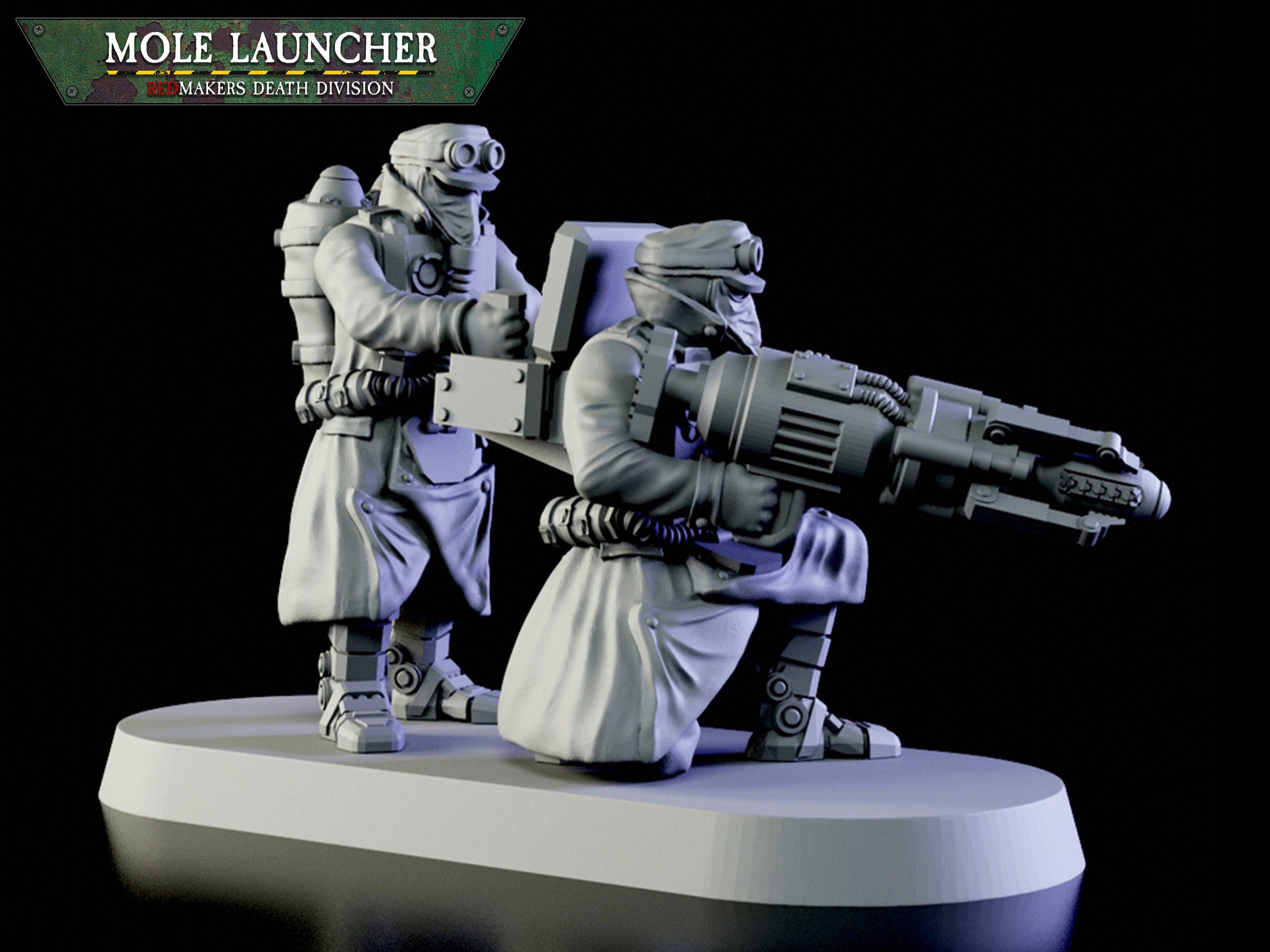 Death Division: Mole Launcher | Krieg | Trench Korps | Steel Legion | Redmakers