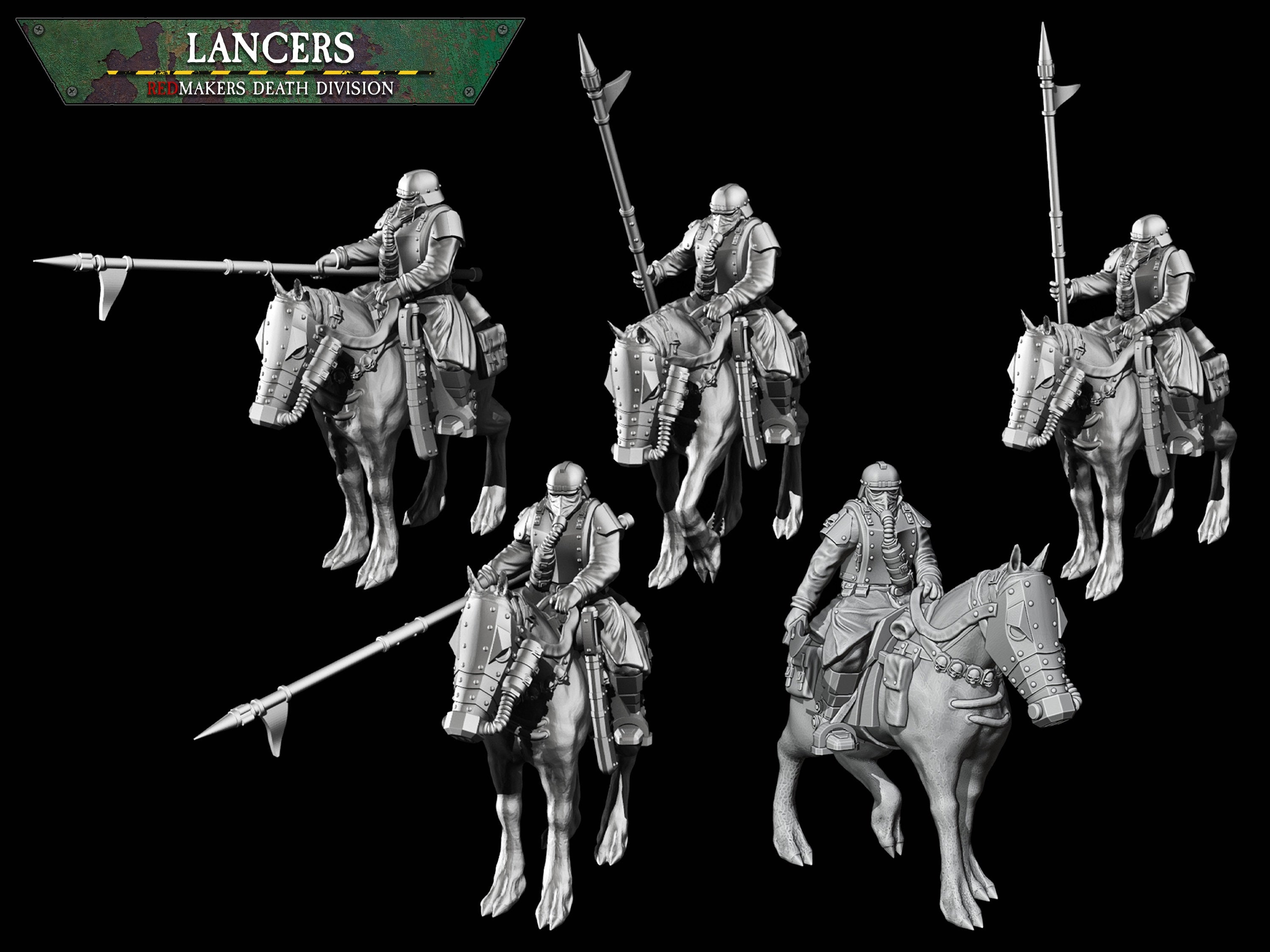 División de la Muerte: Lanceros de Caballería | Krieg | Cuerpos de trinchera | Legión de Acero | Redmakers