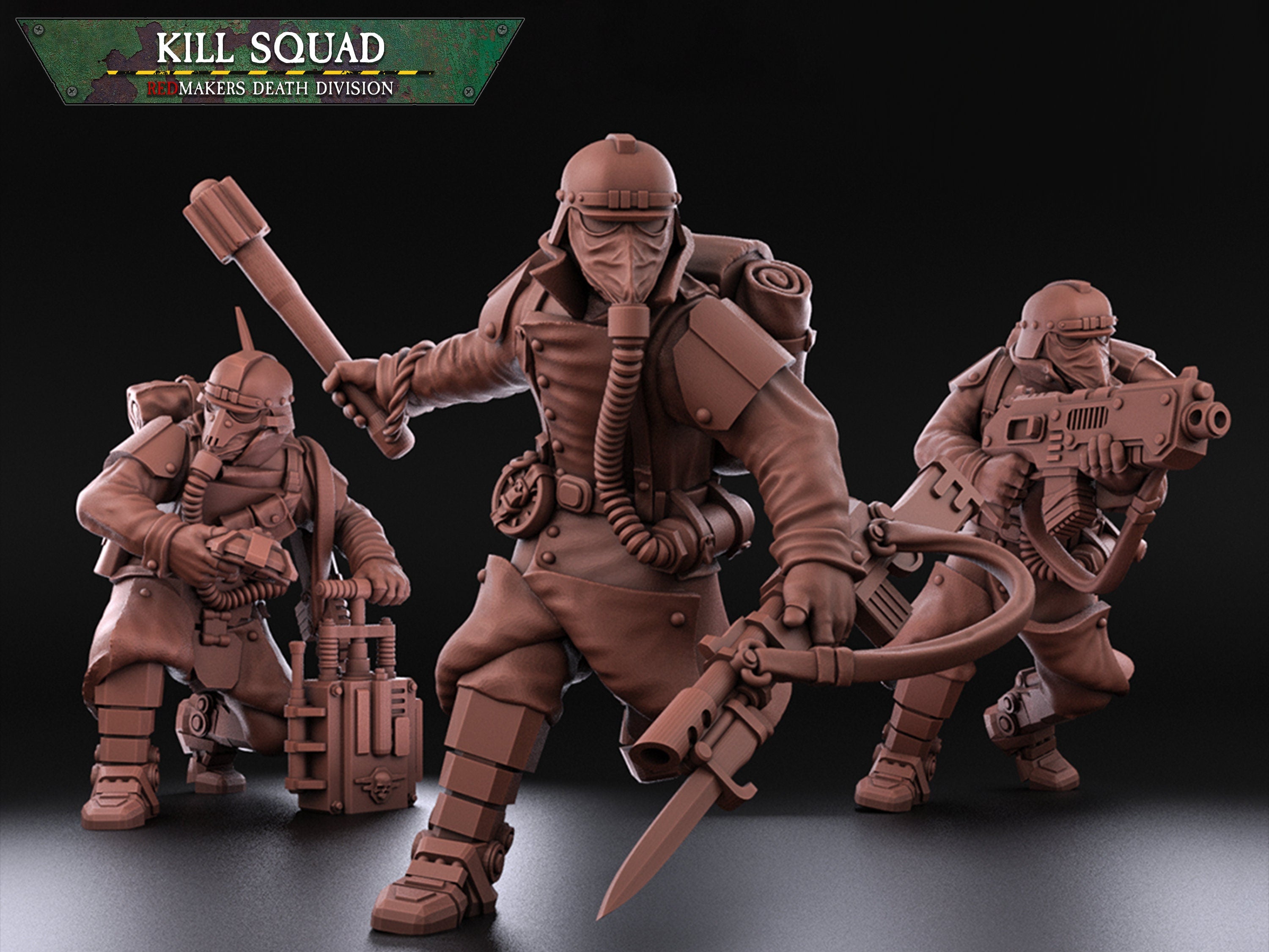 Death Division: Kill Squad Veterans | Krieg | Trench Korps | Steel Legion | Redmakers
