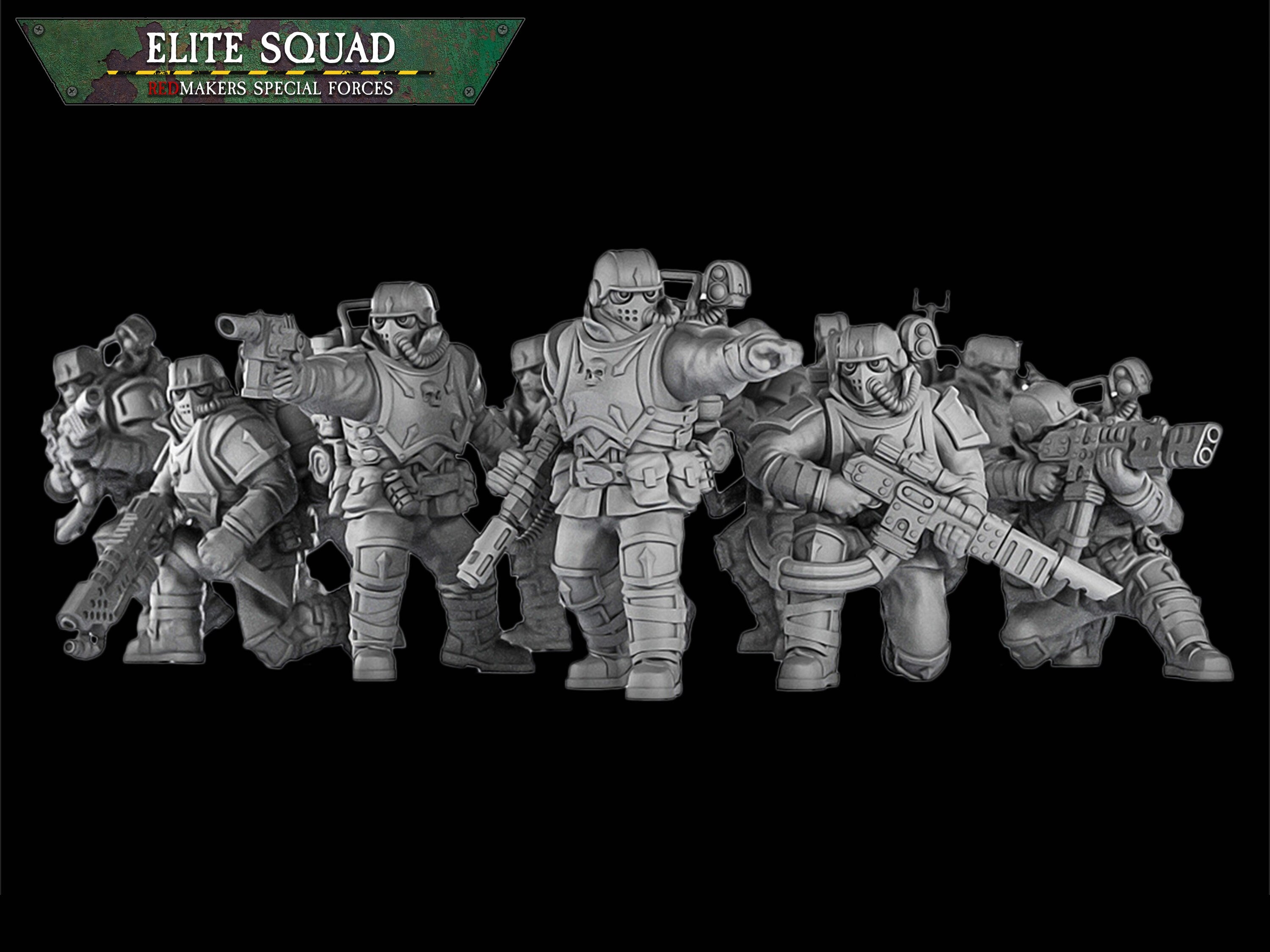 Spezialeinheiten: Eliteeinheit | Krieg | Trench Korps | Steel Legion | Redmakers