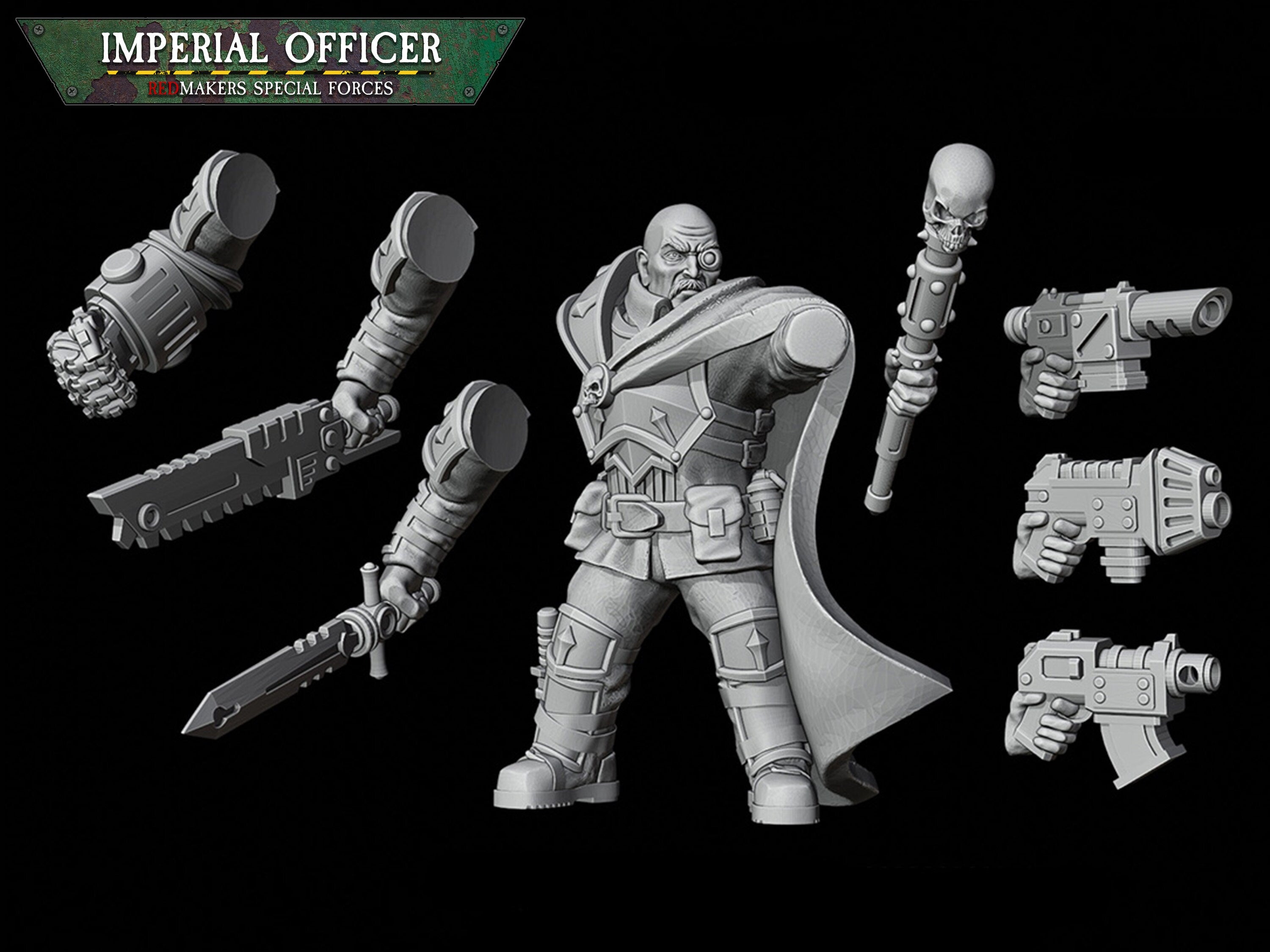 Special Forces: Imperial Officer | Krieg | Trench Korps | Steel Legion | Redmakers