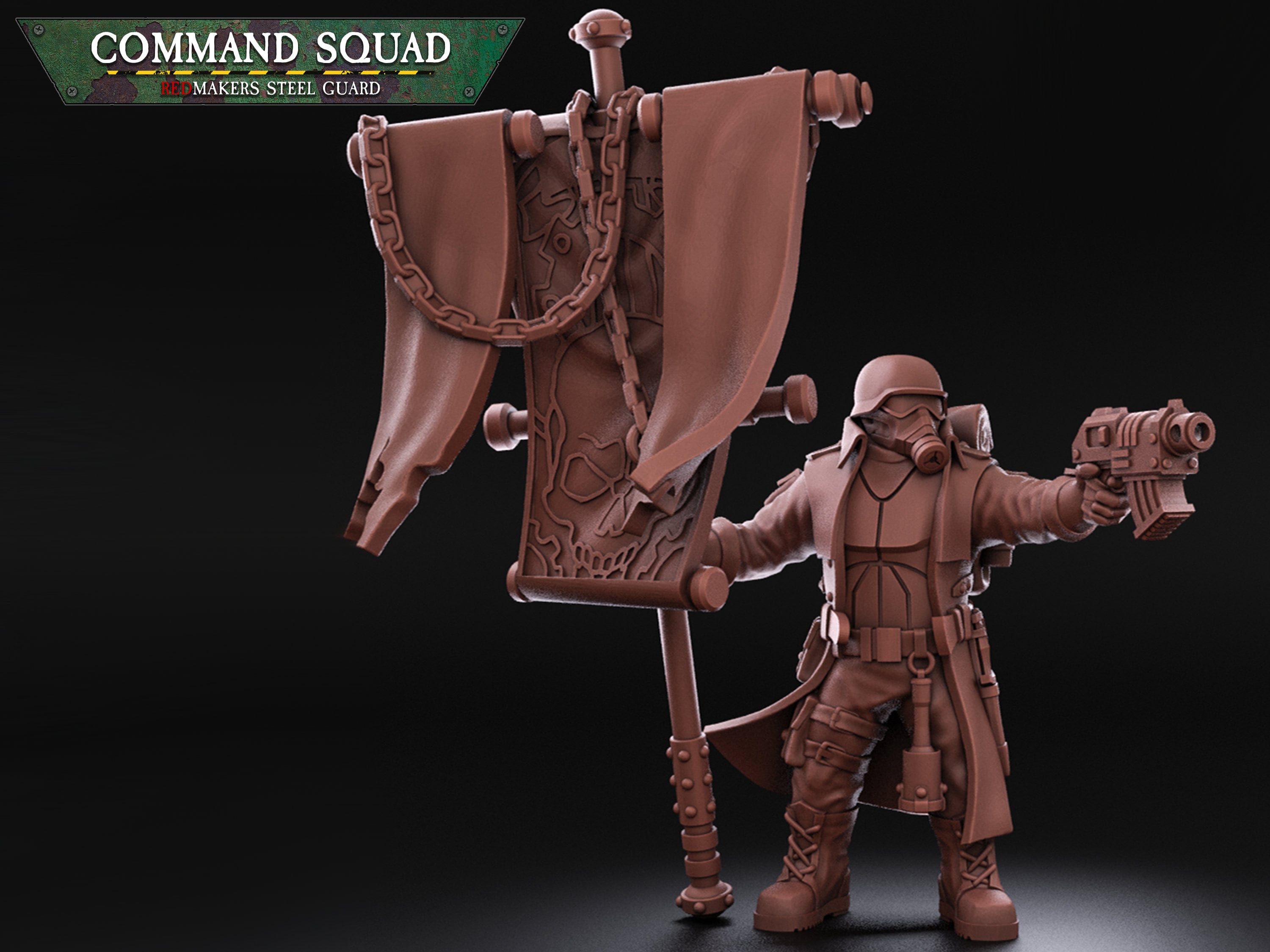 Steel Guard: Command Squad  | Krieg | Trench Korps | Steel Legion | Redmakers