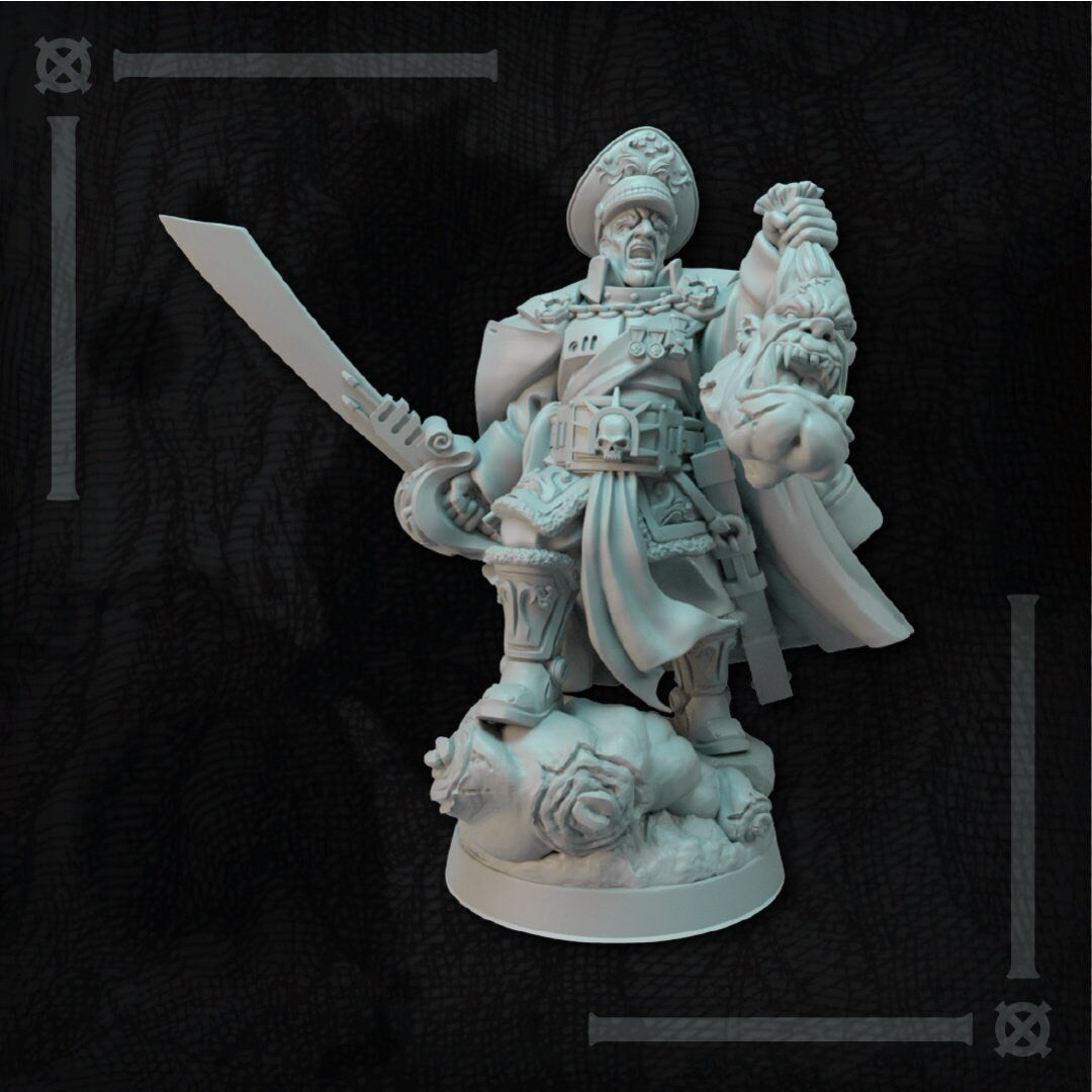 Commandant Boris | Altirvun Ice Warriors | Lore Miniatures