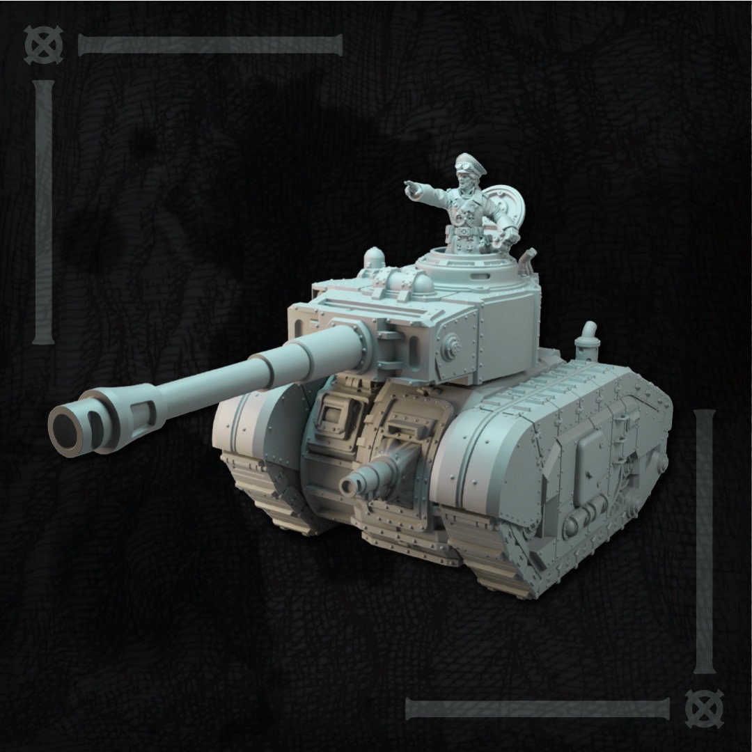 Eiserner Mastadon-Kampfpanzer | Altirvun-Eiskrieger | Lore Miniatures
