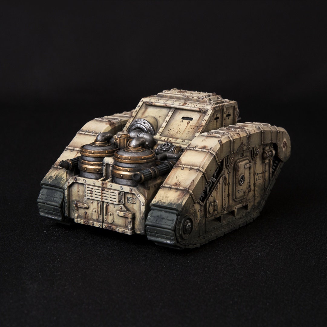 Trench Devil Flame Tank | Altirvun Ice Warriors | Lore Miniatures