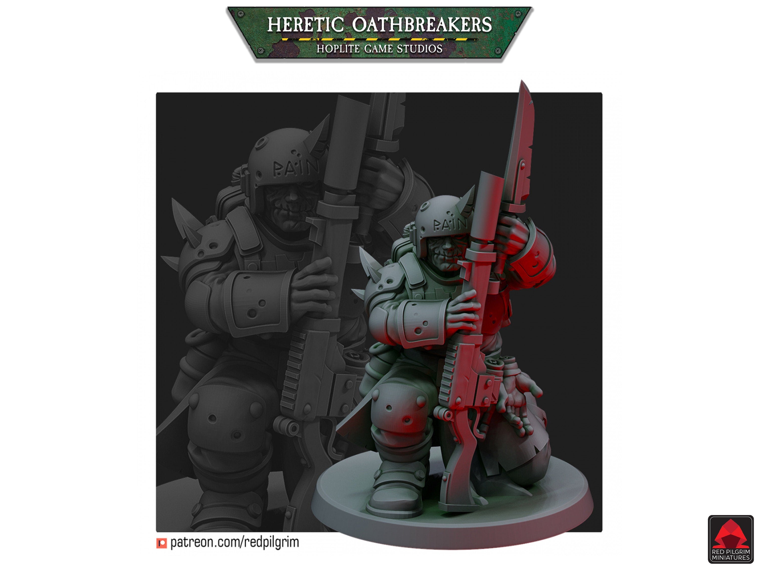 Heretic Traitor Oathbreakers | Red Pilgrim Miniatures | 28mm
