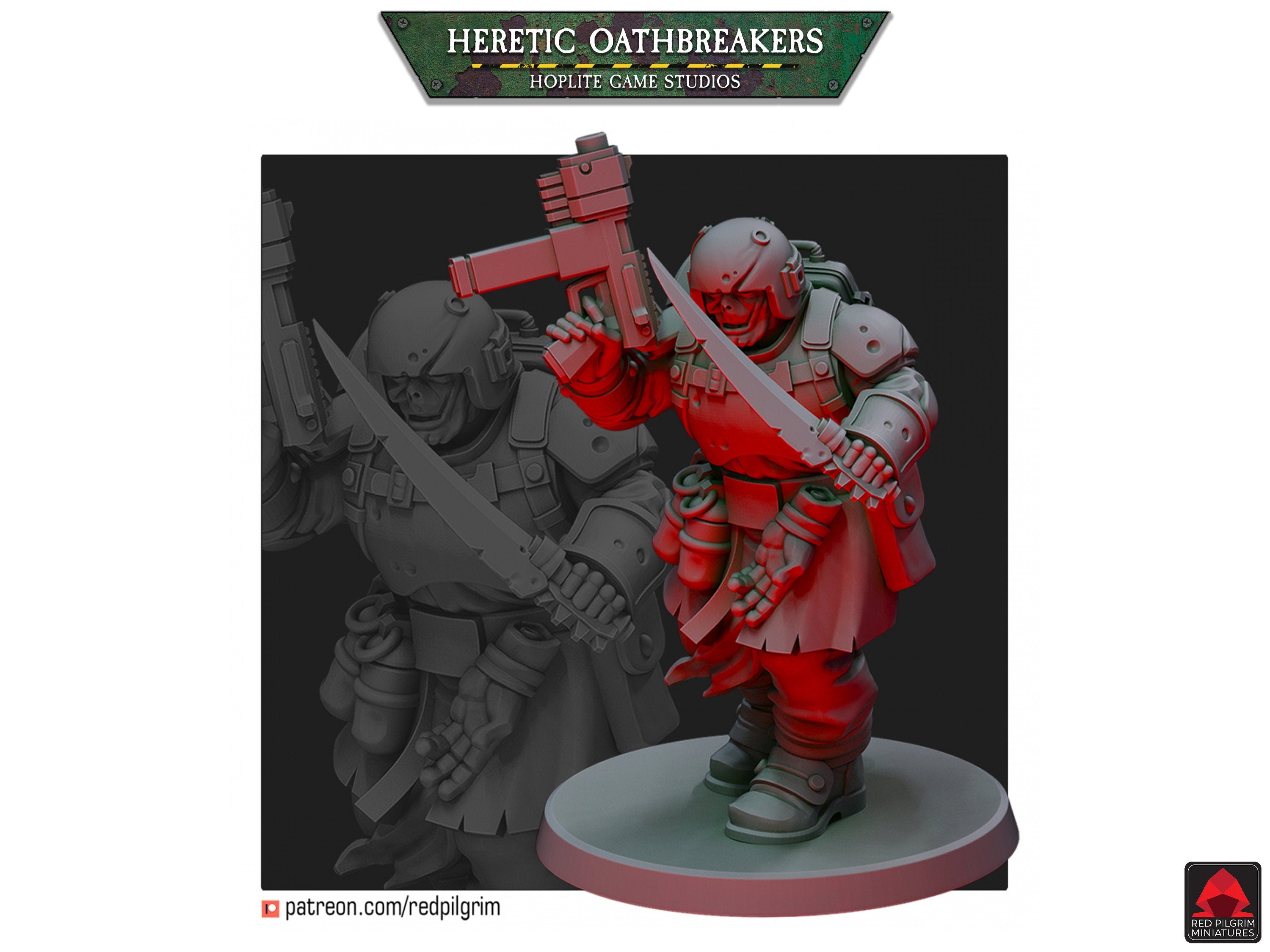 Heretic Traitor Oathbreakers | Red Pilgrim Miniatures | 28mm