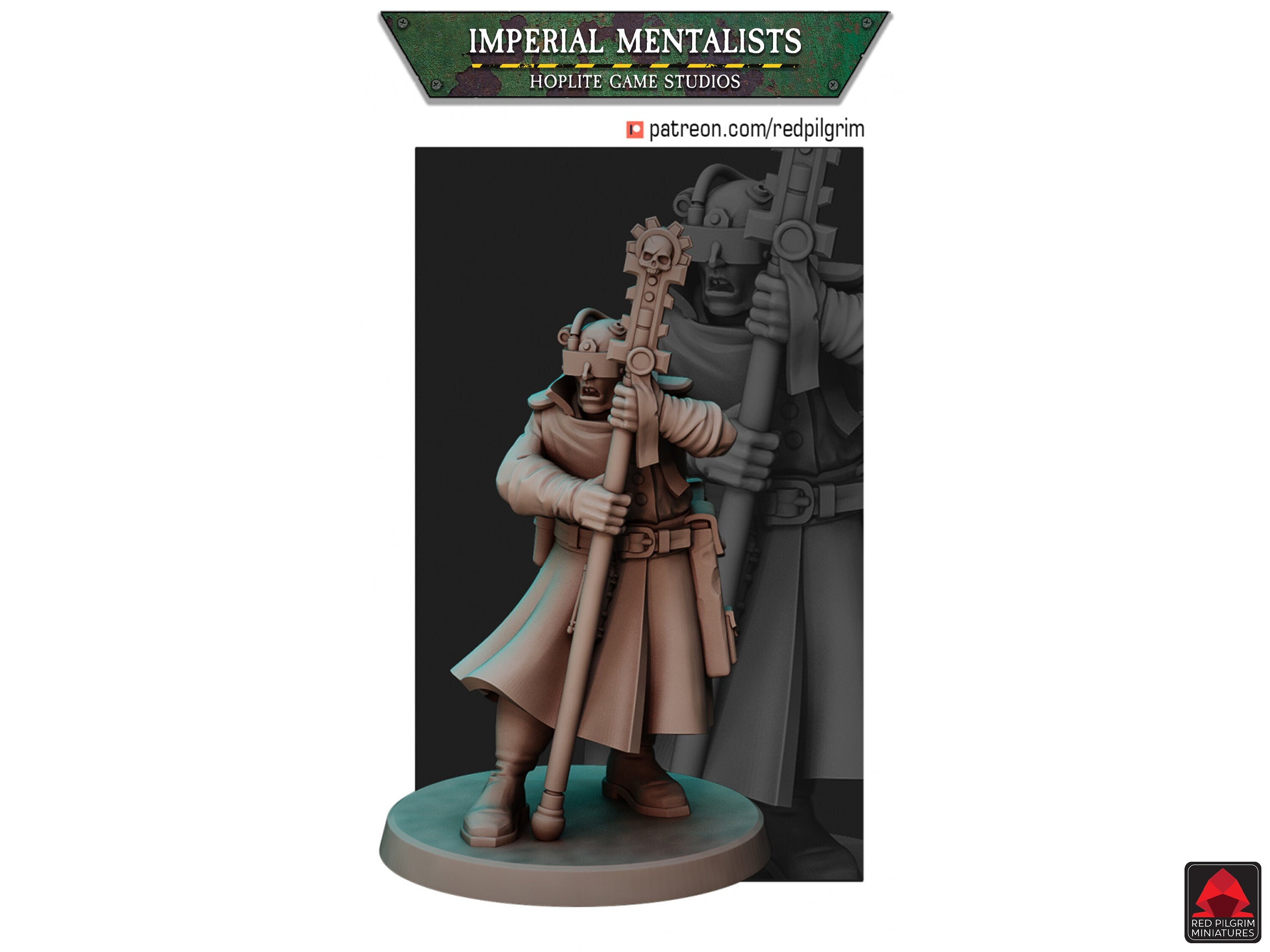 Mentalistas imperiales | Miniaturas del Peregrino Rojo | 32mm