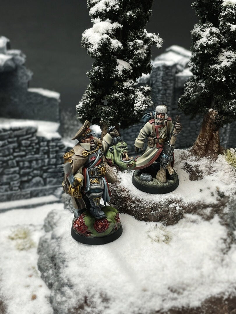 Commandant Boris | Altirvun Ice Warriors | Lore Miniatures