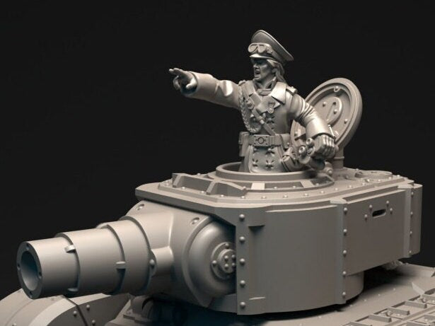Comandante del tanque | Guerreros de hielo de Altirvun | Miniaturas de historia