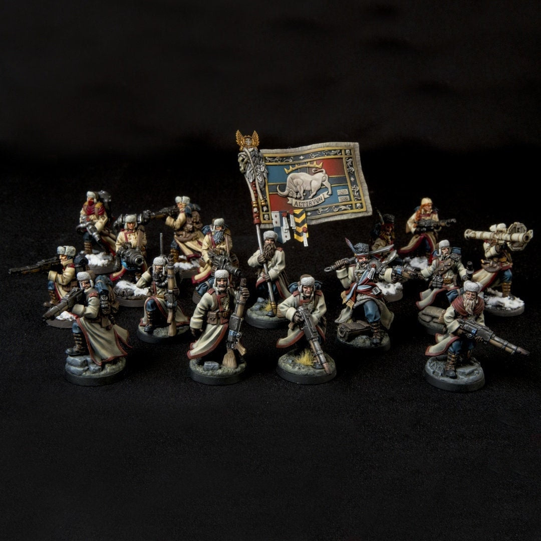 Core Infantry Platoon | Altirvun Ice Warriors | Lore Miniatures