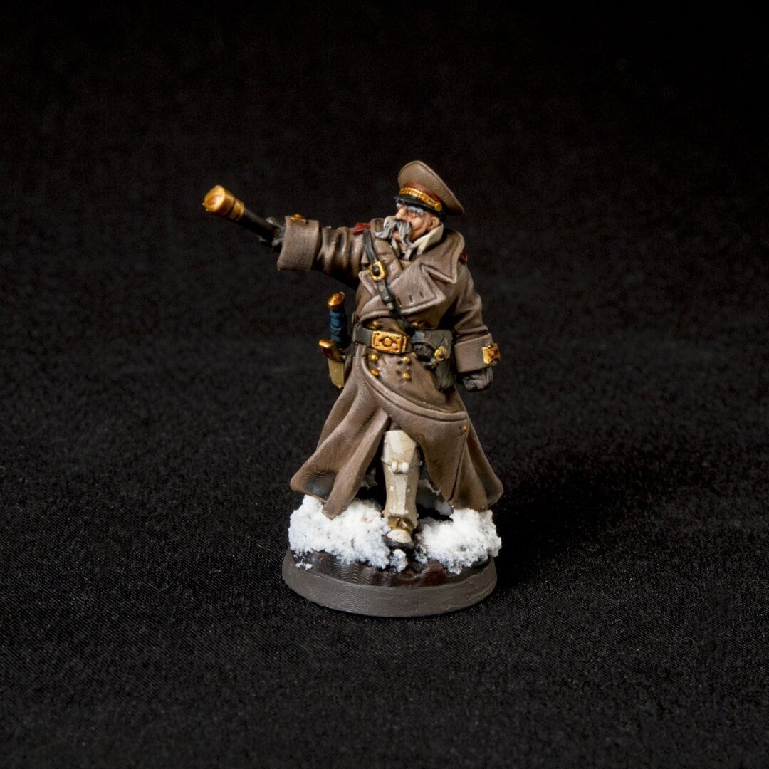 Platoon Leader Alphonse | Altirvun Ice Warriors | Lore Miniatures