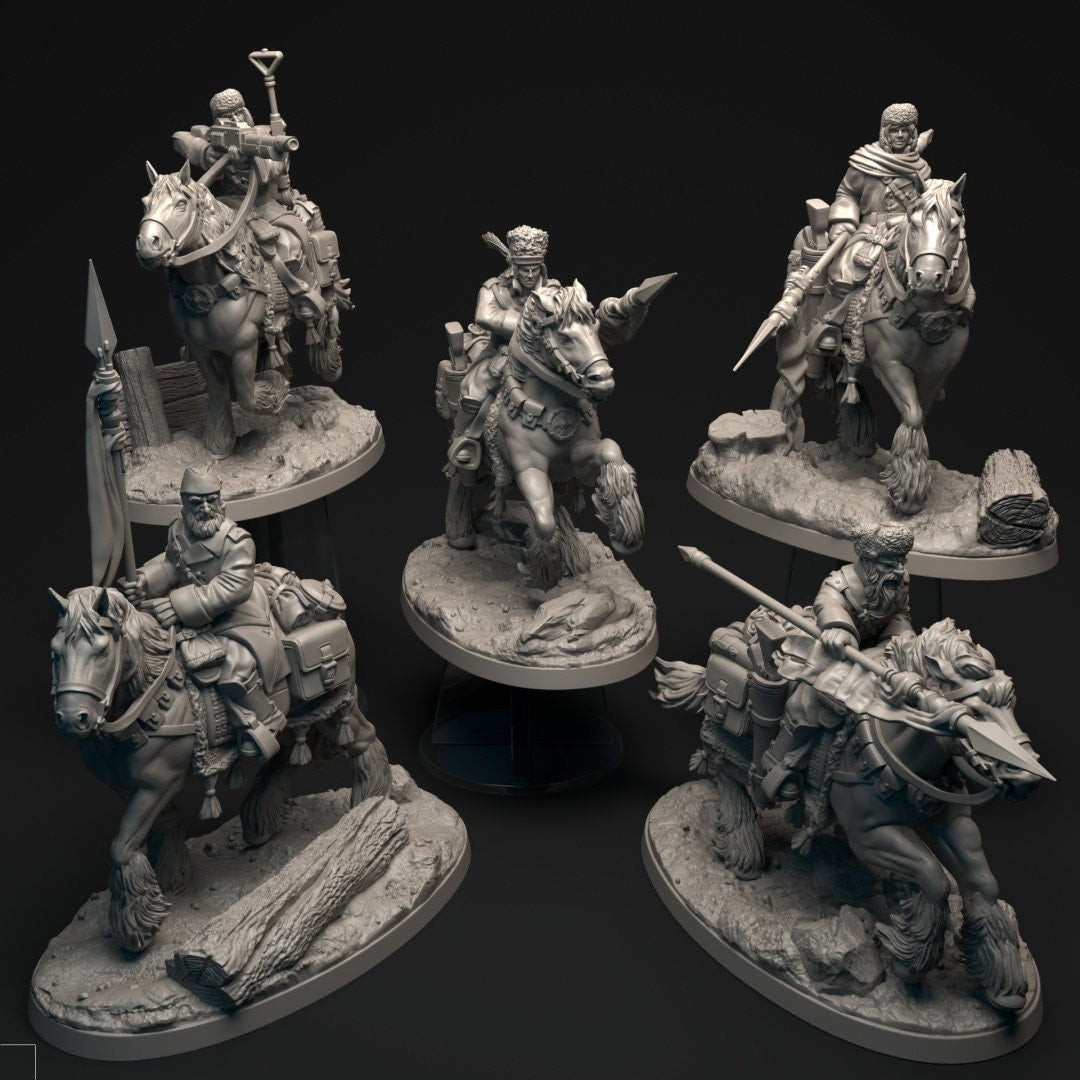 Seeker Cavalry Squadron | Altirvun Ice Warriors | Lore Miniatures