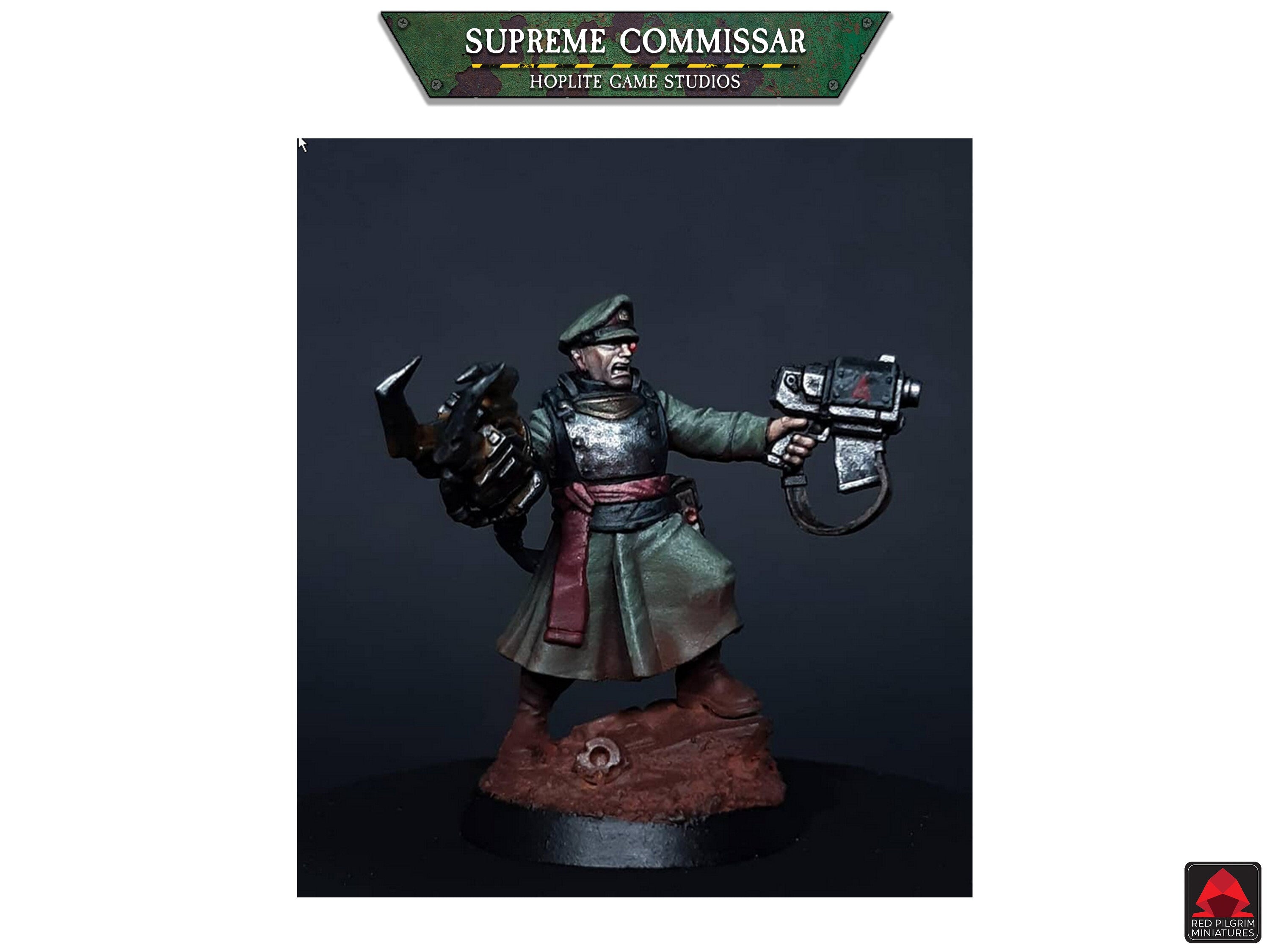 Supreme Imperial Commissar | Red Pilgrim Miniatures | 28mm